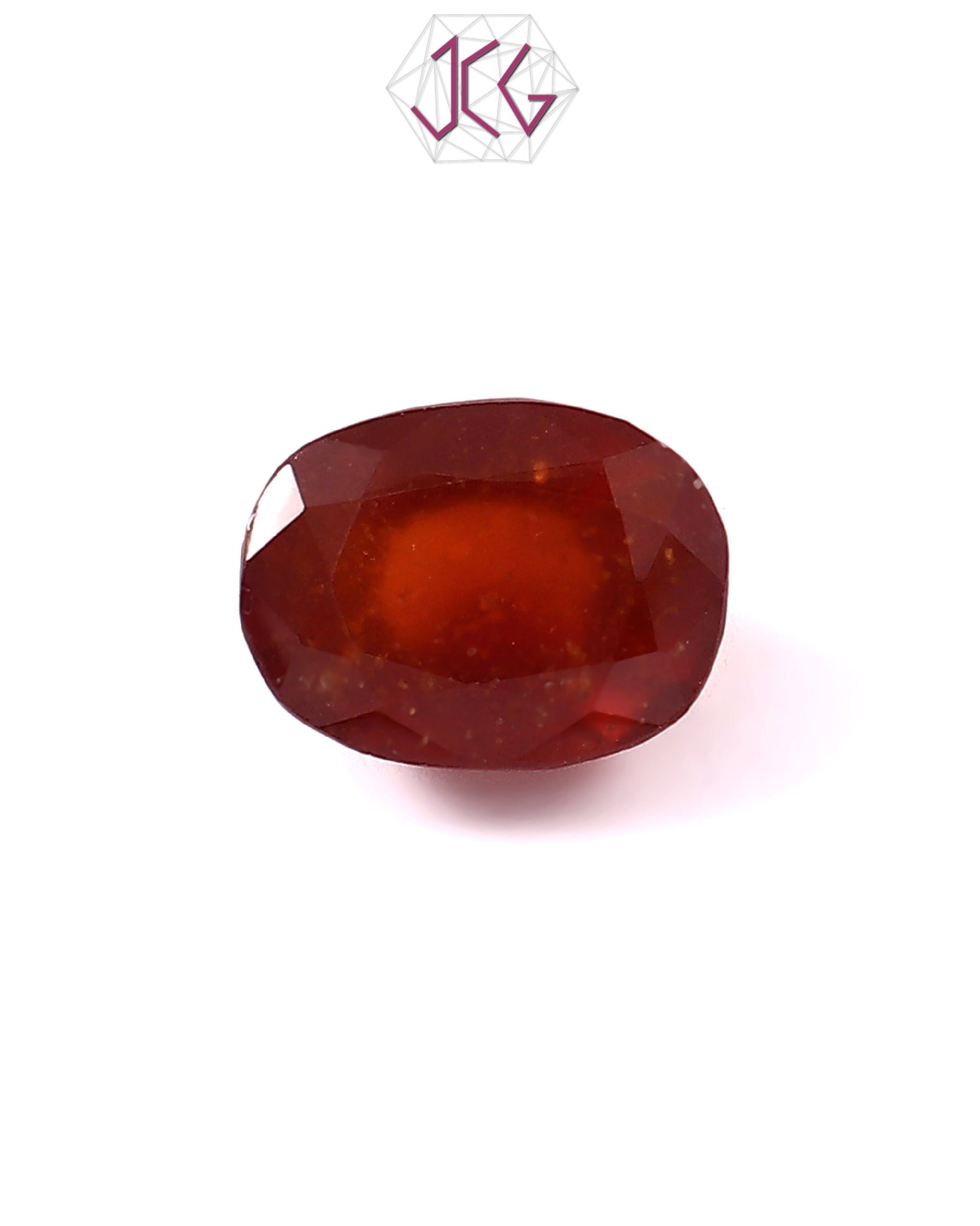 Natural Gomed (Hessonite Garnet) Stone 7.00 Carat / 7.77 Ratti (With Certificate)