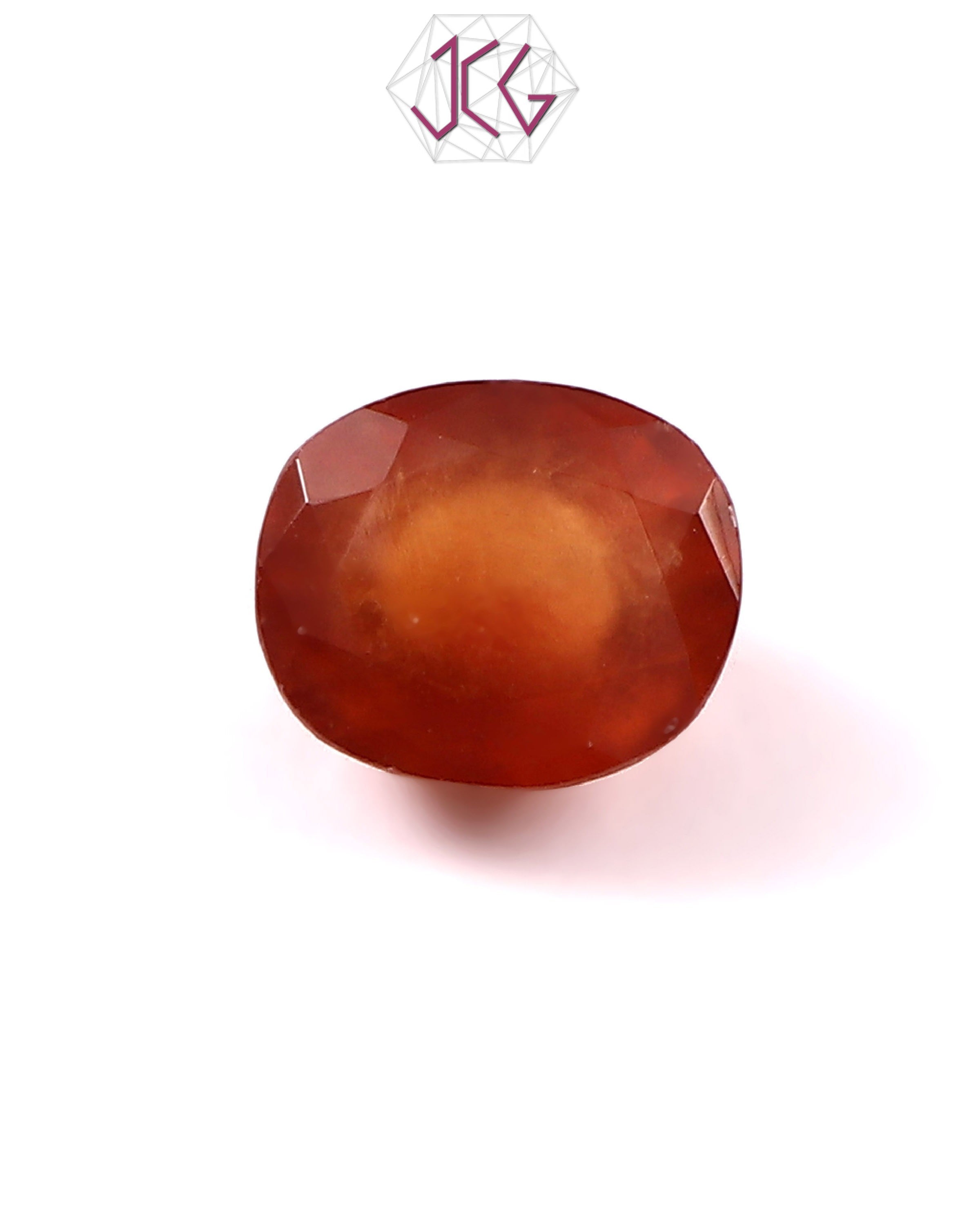 Natural Gomed (Hessonite Garnet) Stone 7.05 Carat / 7.82 Ratti (With Certificate)