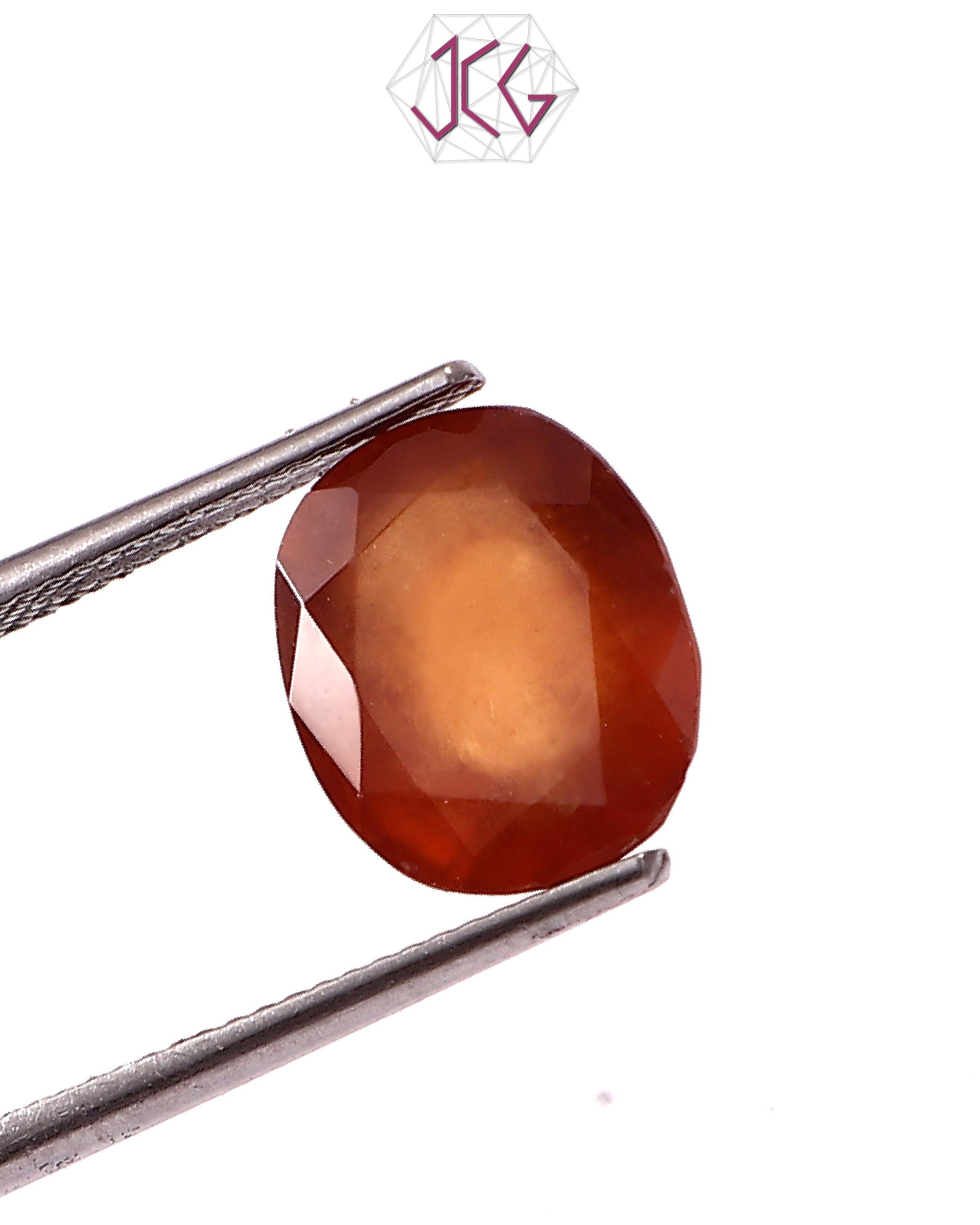 Natural Gomed (Hessonite Garnet) Stone 7.05 Carat / 7.82 Ratti (With Certificate)