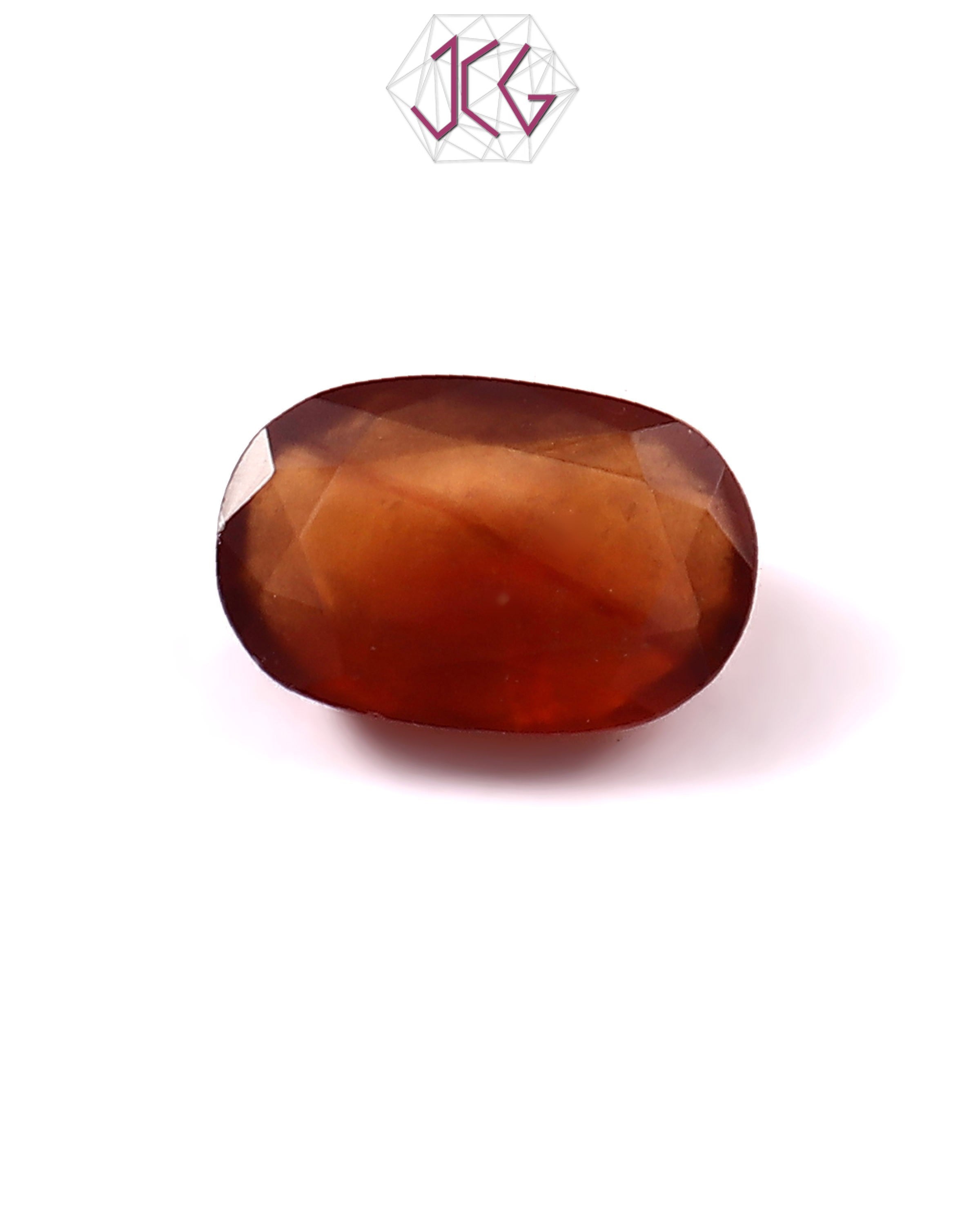 Natural Gomed (Hessonite Garnet) Stone 5.55 Carat / 6.16 Ratti (With Certificate)