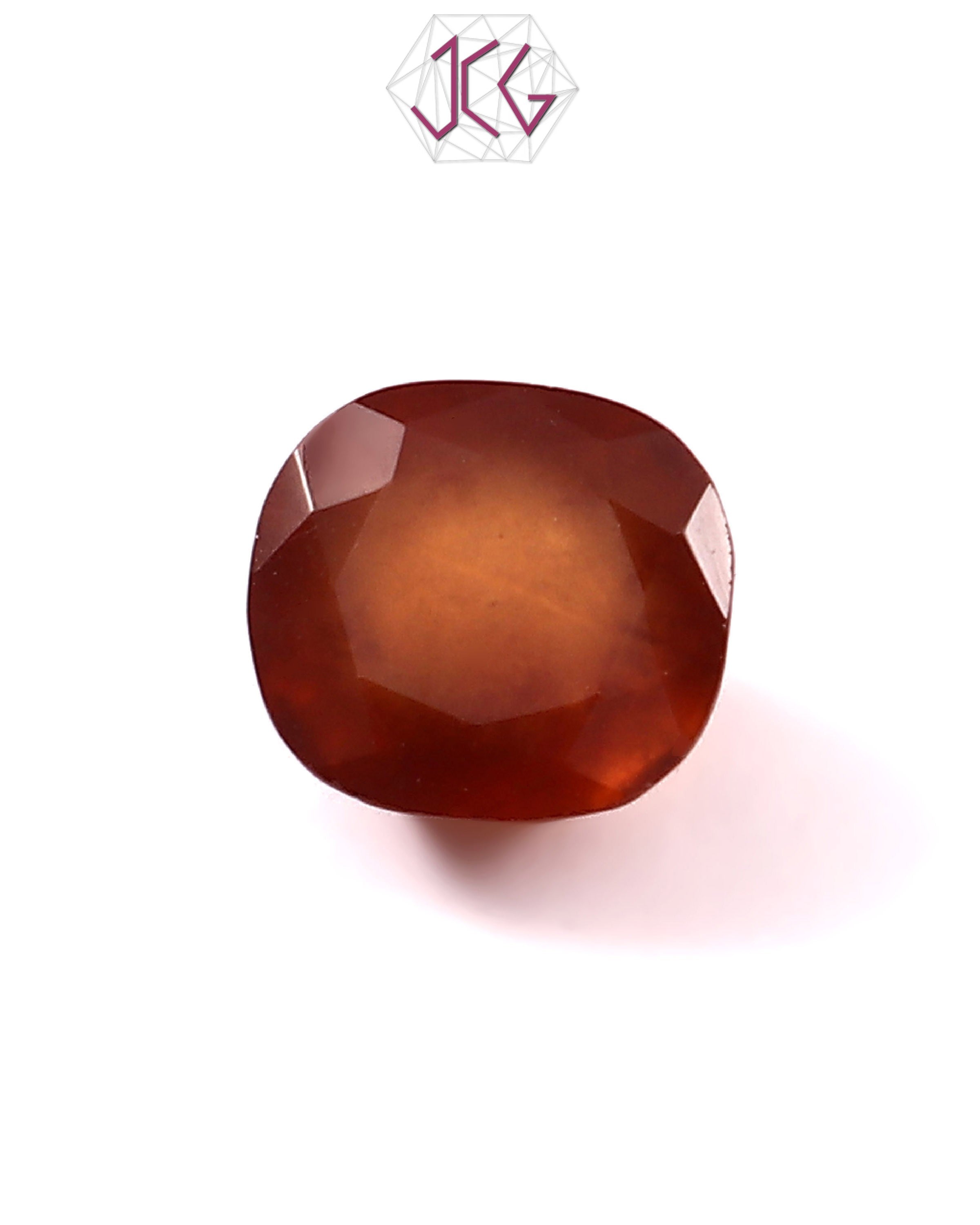Natural Gomed (Hessonite Garnet) Stone 7.55 Carat / 8.38 Ratti (With Certificate)