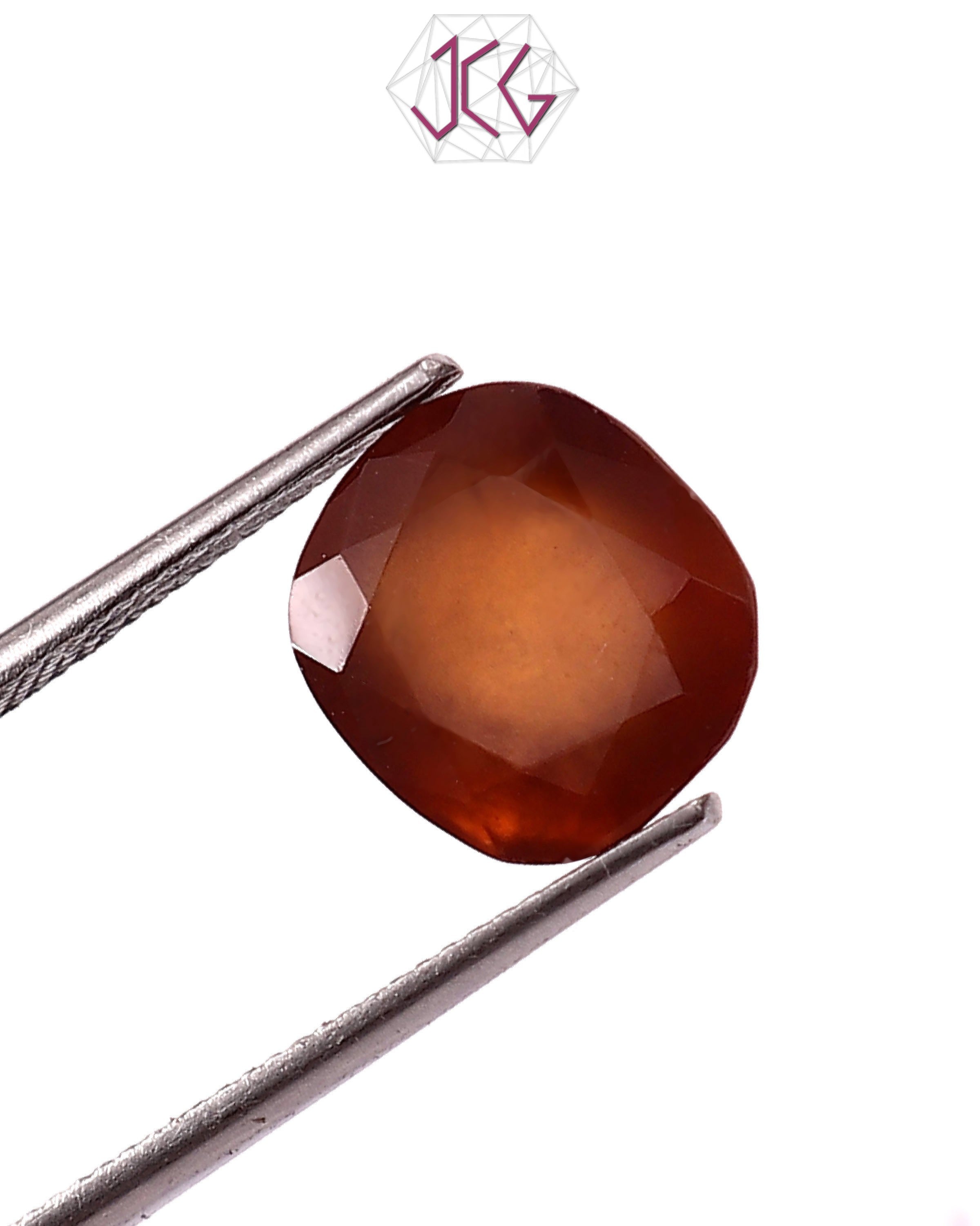 Natural Gomed (Hessonite Garnet) Stone 7.55 Carat / 8.38 Ratti (With Certificate)