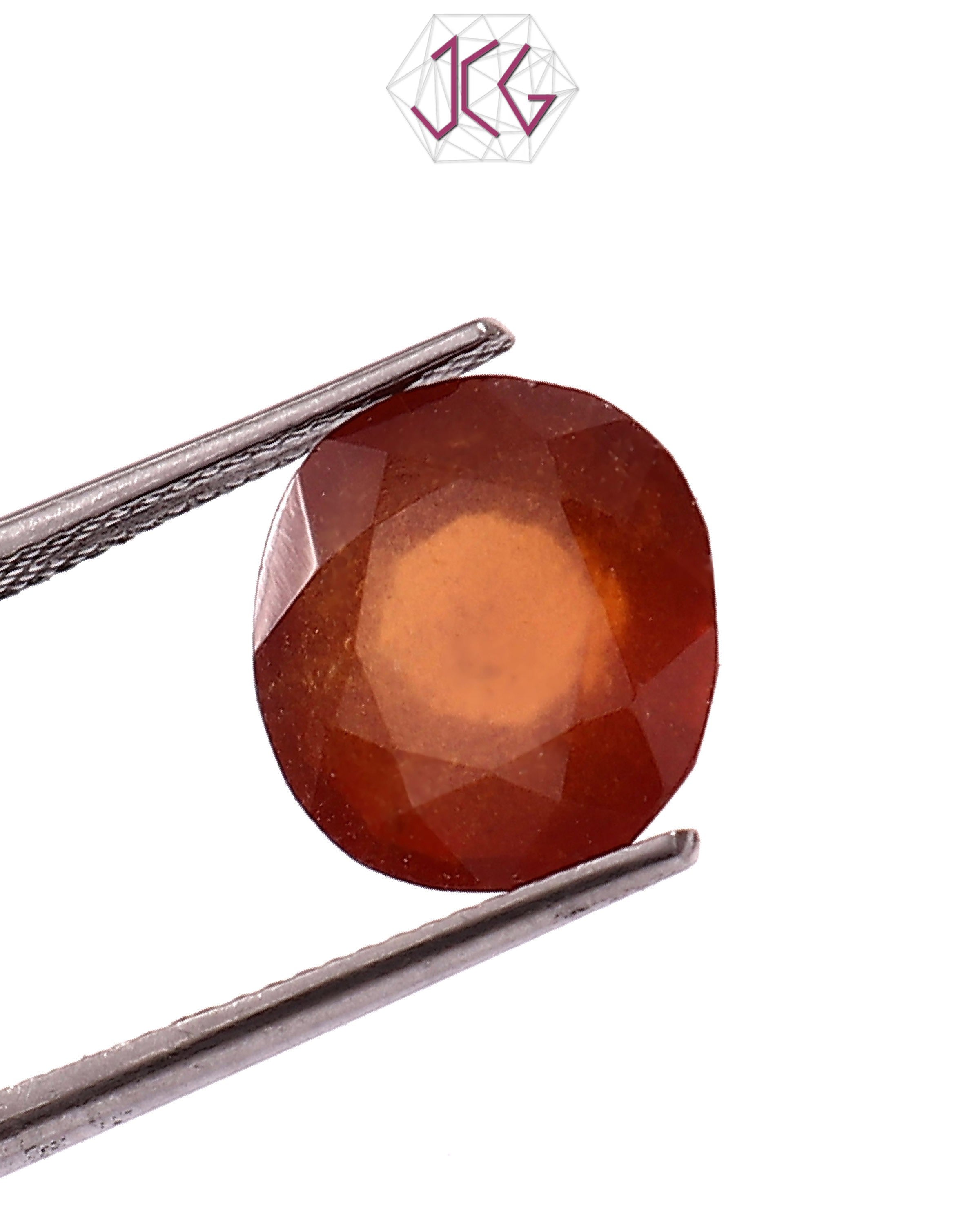 Natural Gomed (Hessonite Garnet) Stone 6.80 Carat / 7.54 Ratti (With Certificate)