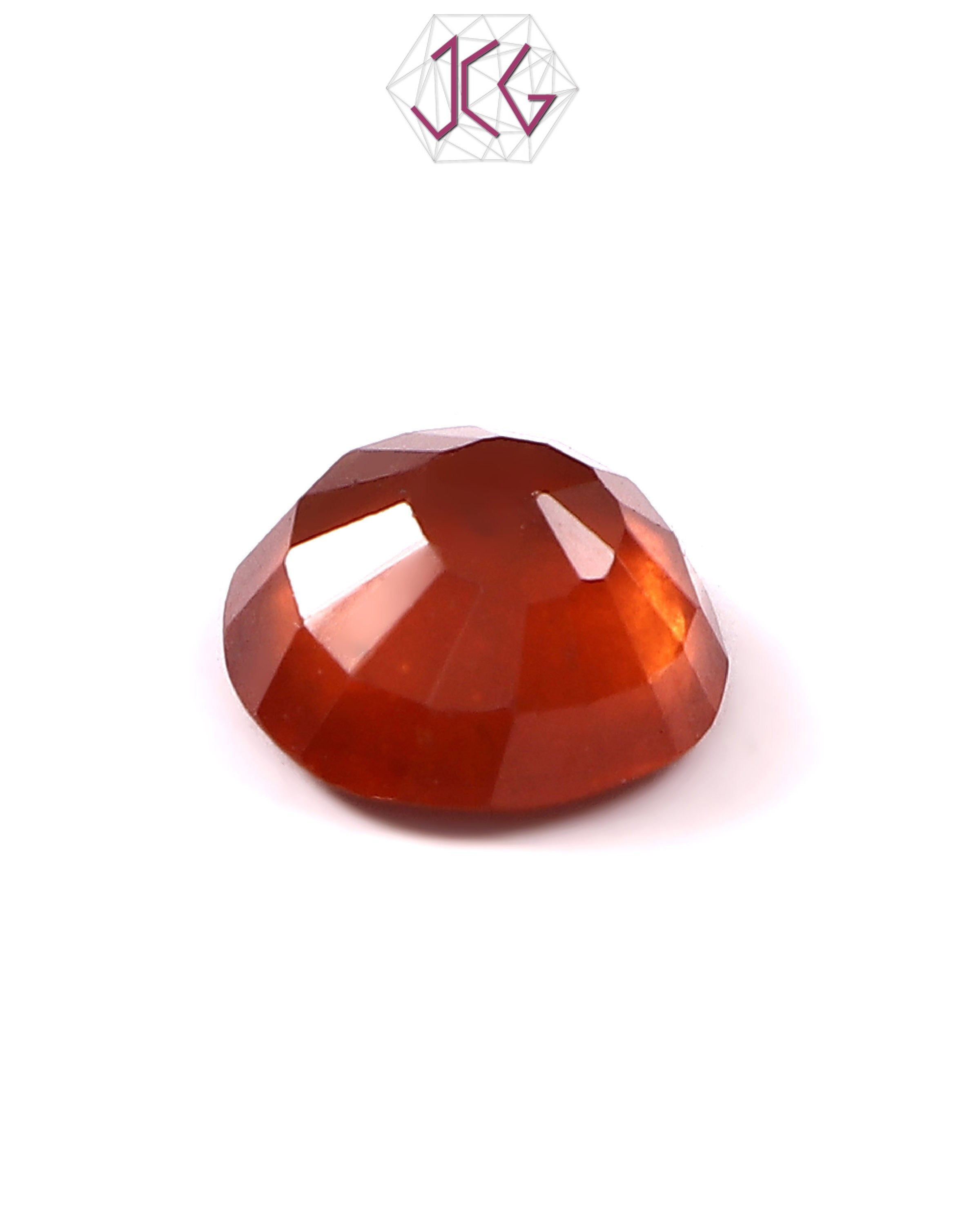 Natural Gomed (Hessonite Garnet) Stone 6.80 Carat / 7.54 Ratti (With Certificate)