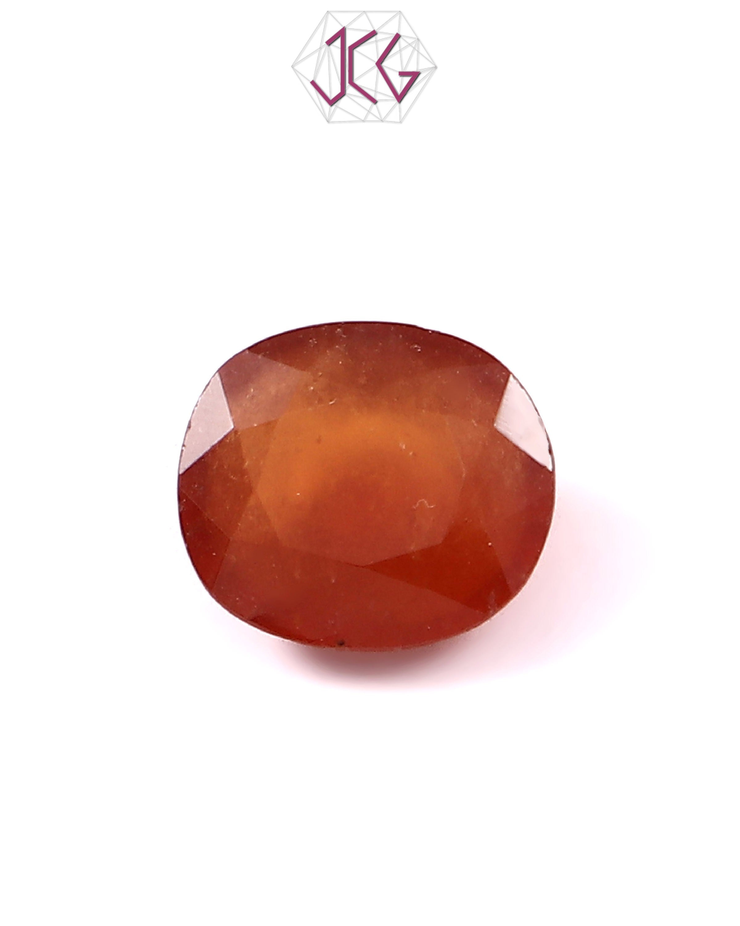 Natural Gomed (Hessonite Garnet) Stone 5.60 Carat / 6.21 Ratti (With Certificate)