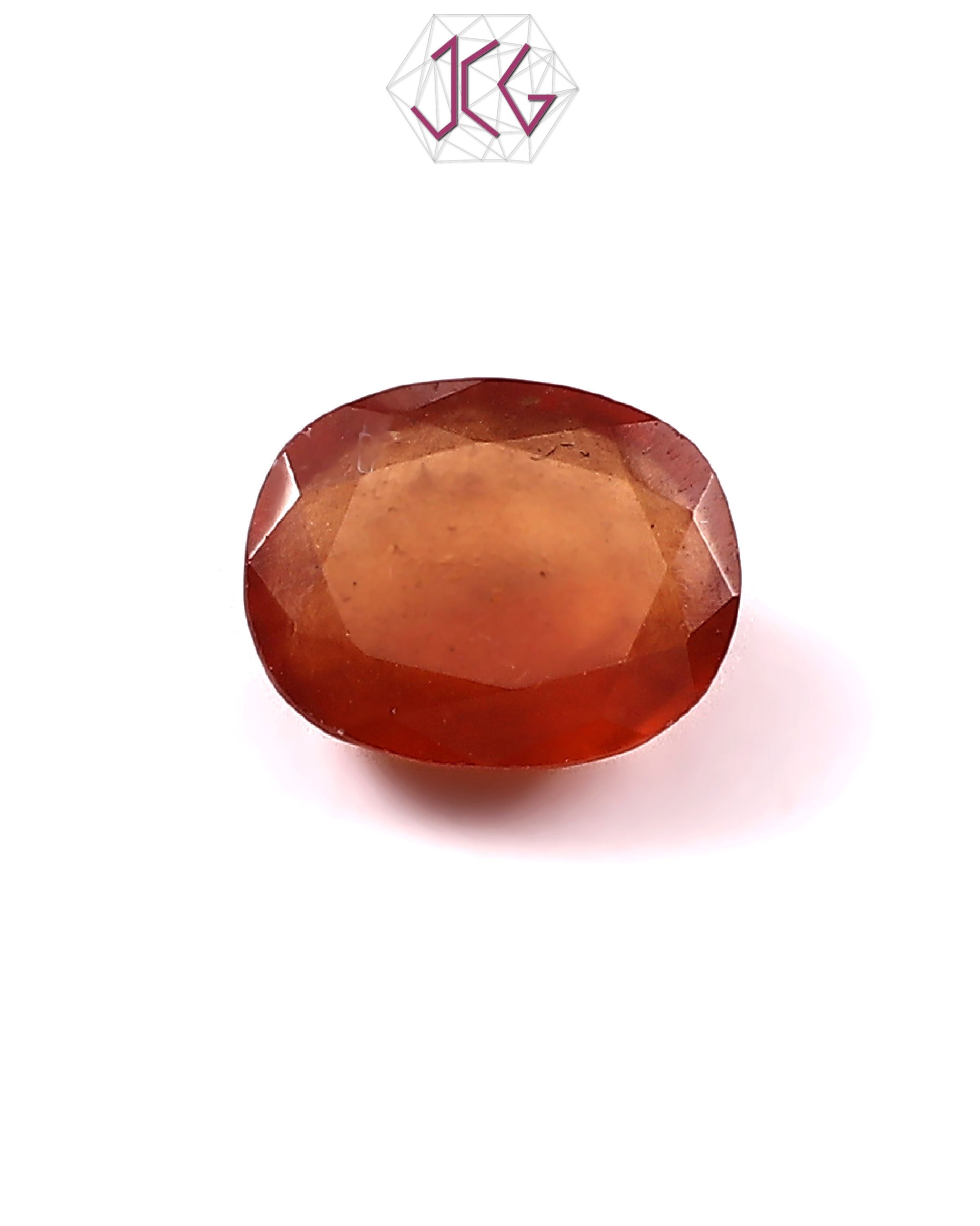 Natural Gomed (Hessonite Garnet) Stone 5.75 Carat / 6.38 Ratti (With Certificate)