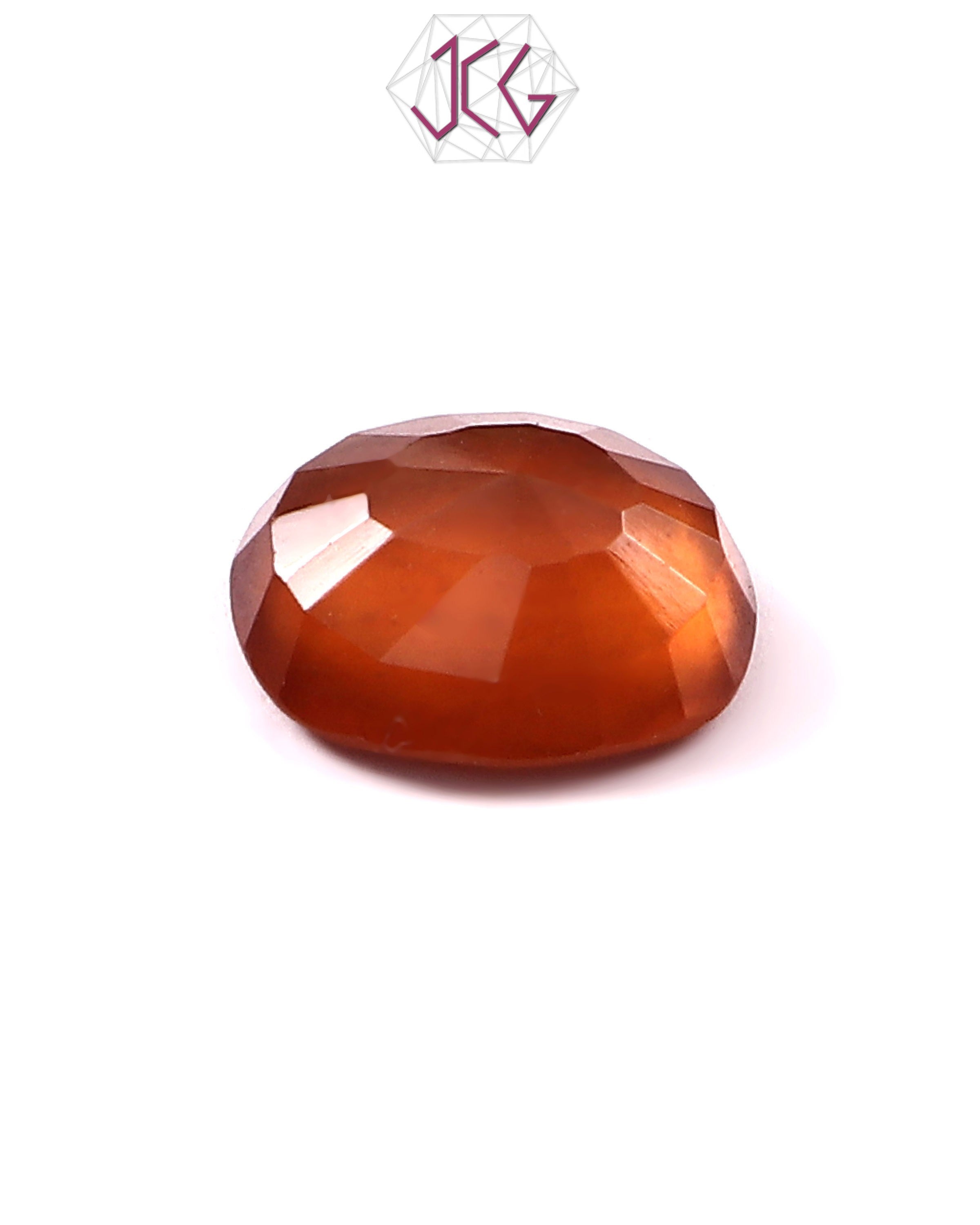 Natural Gomed (Hessonite Garnet) Stone 5.75 Carat / 6.38 Ratti (With Certificate)