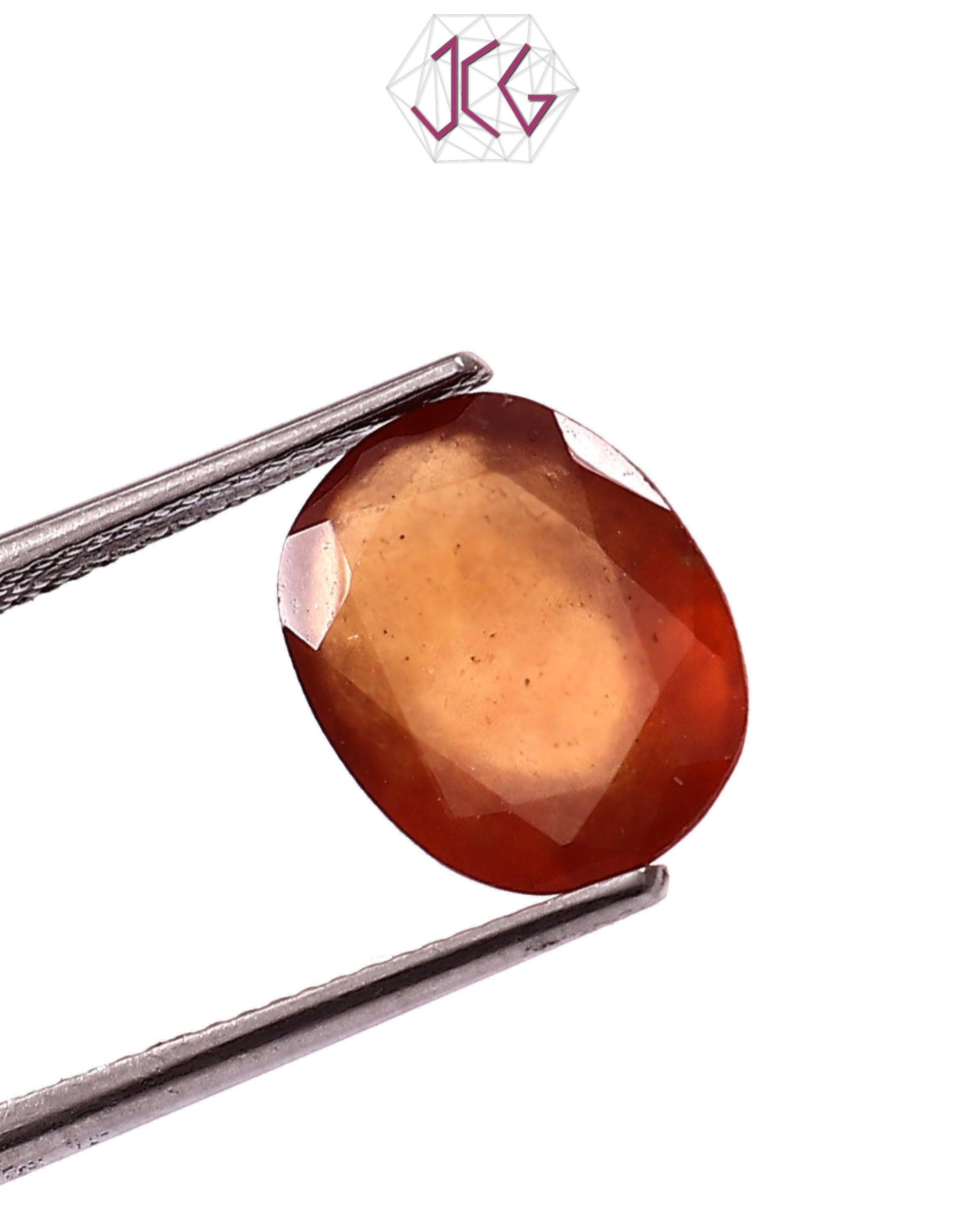 Natural Gomed (Hessonite Garnet) Stone 5.75 Carat / 6.38 Ratti (With Certificate)