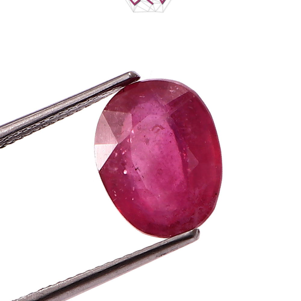 Natural Bangkok Ruby Stone 5.70 Carat / 6.32 Ratti (With Certificate)