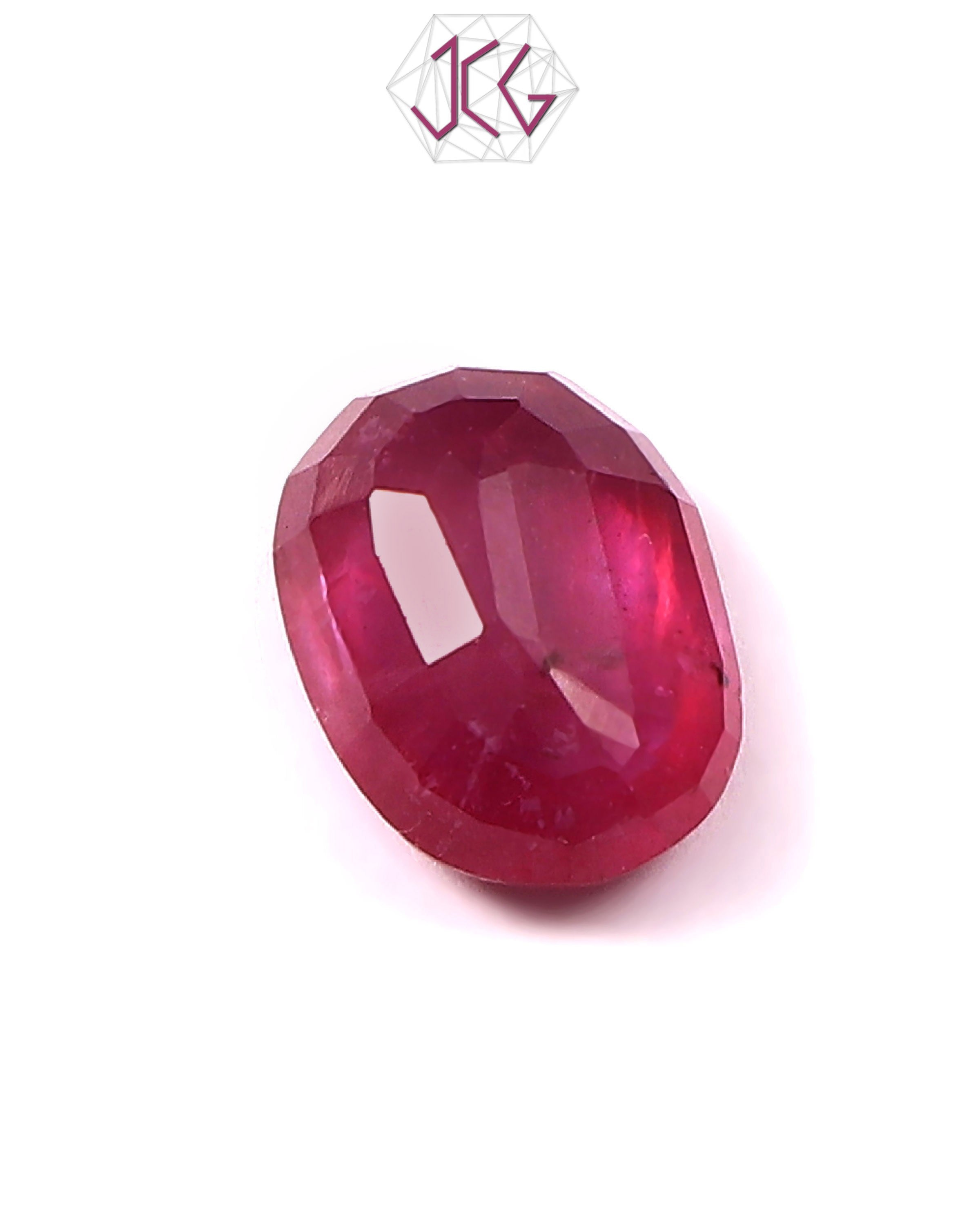 Natural Bangkok Ruby Stone 5.80 Carat / 6.40 Ratti (With Certificate)