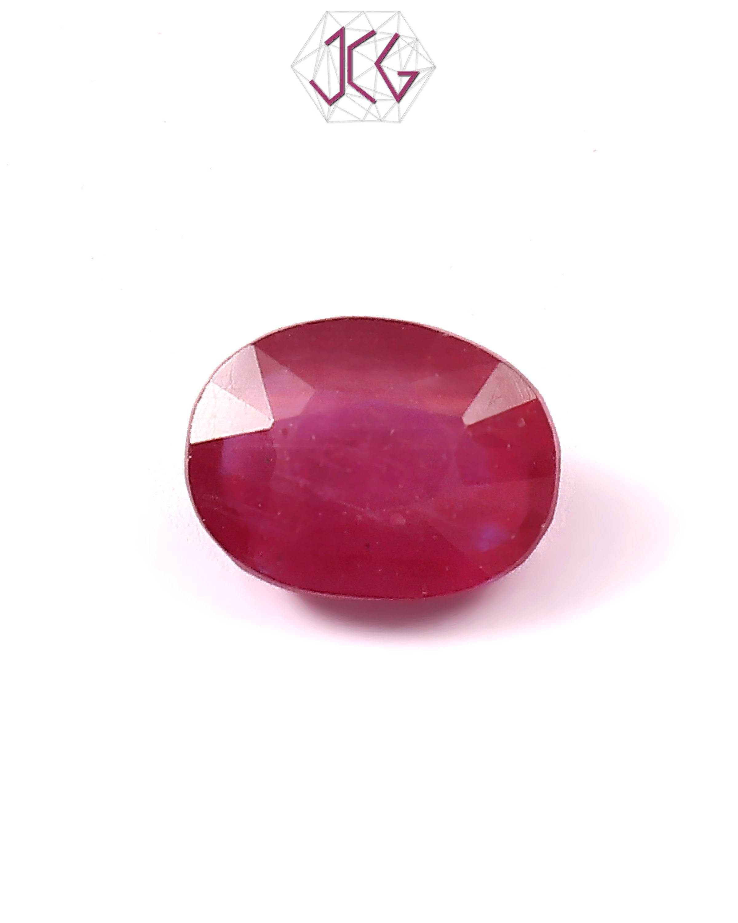 Natural Bangkok Ruby Stone 6.00 Carat / 6.60 Ratti (With Certificate)