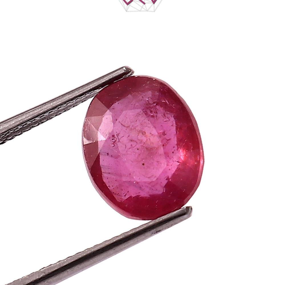 Natural Bangkok Ruby Stone 5.70 Carat / 6.32 Ratti (With Certificate)