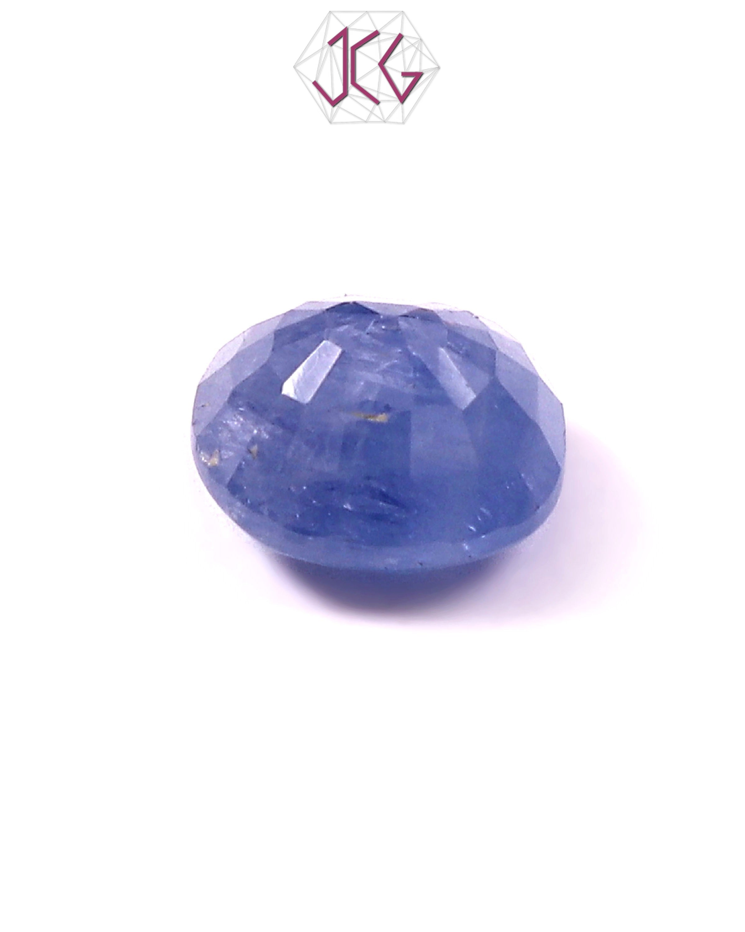 Natural Sri Lankan Blue Sapphire (Neelam) Stone 5.35 Carat / 6.00 Ratti (With Certificate)