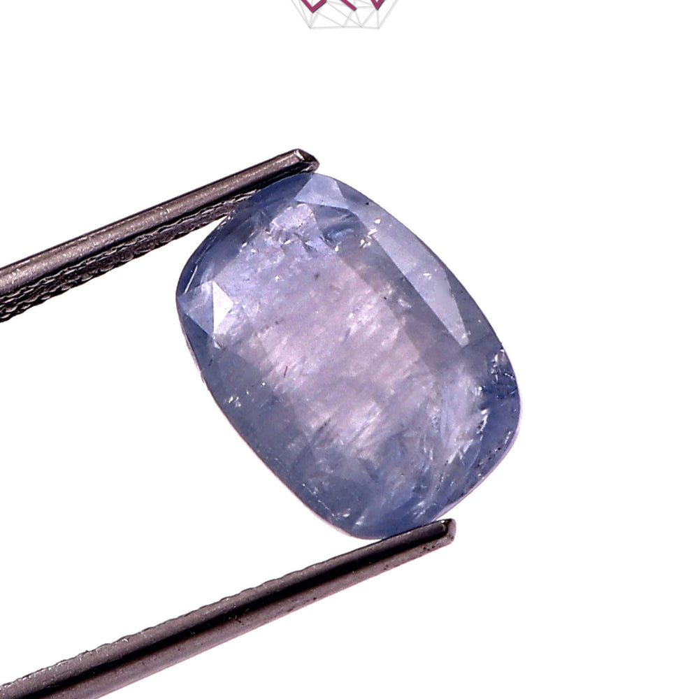 Natural Sri Lankan Blue Sapphire (Neelam) Stone 6.80 Carat / 7.50 Ratti (With Certificate)