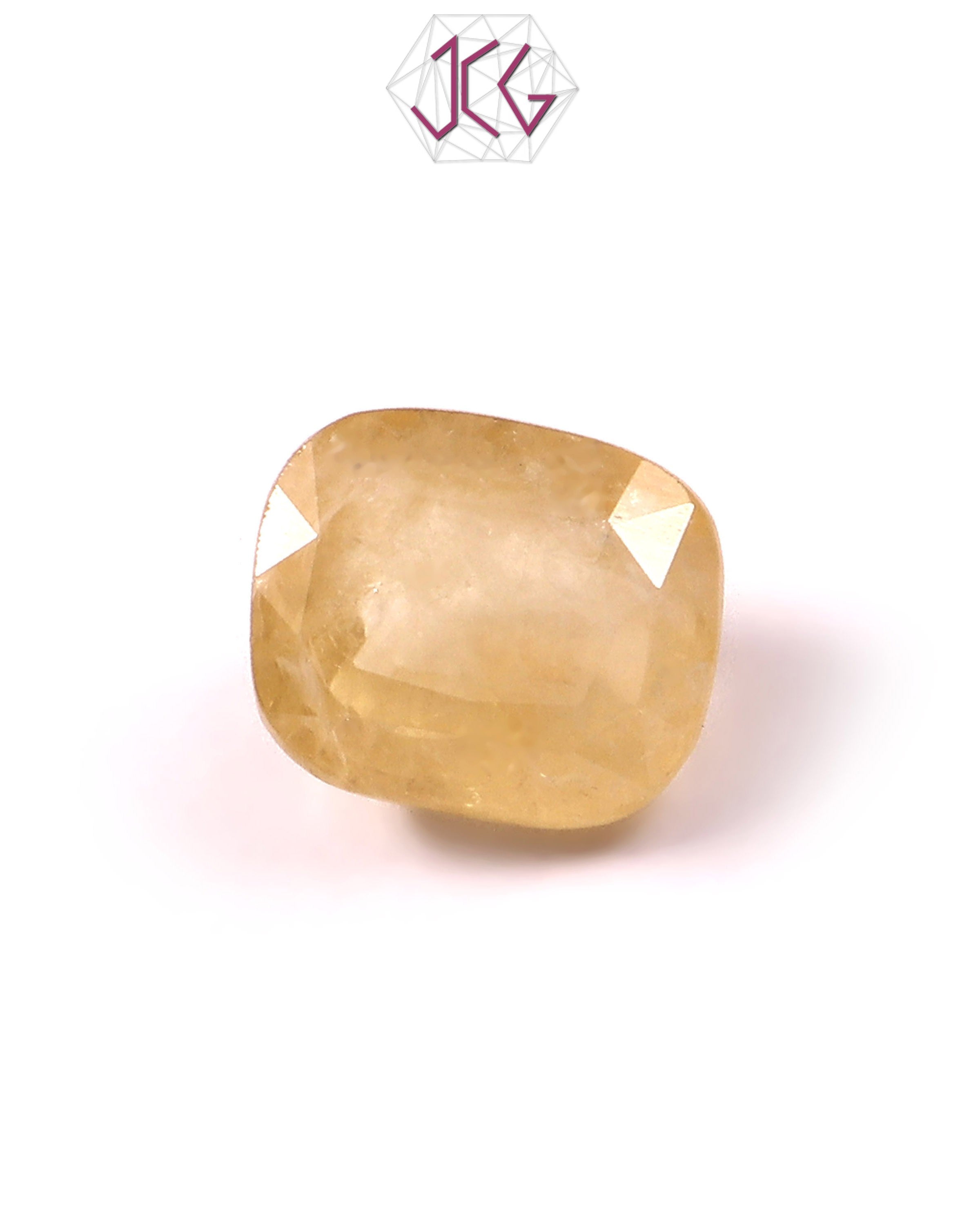 Natural Sri Lanka Yellow Sapphire (Pukhraj) Stone 9.40 Carat / 10.43 Ratti (With Certificate)