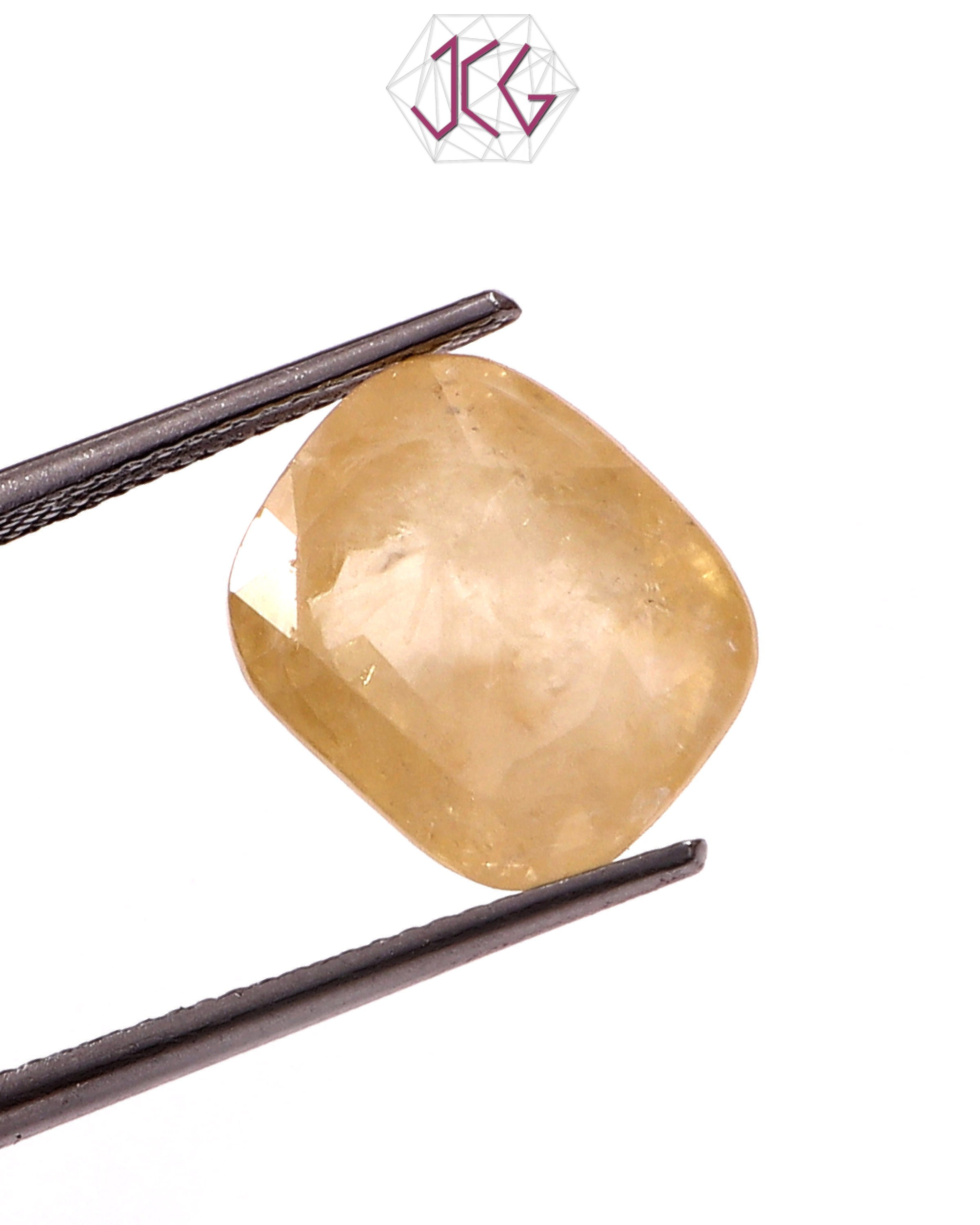 Natural Sri Lanka Yellow Sapphire (Pukhraj) Stone 9.40 Carat / 10.43 Ratti (With Certificate)