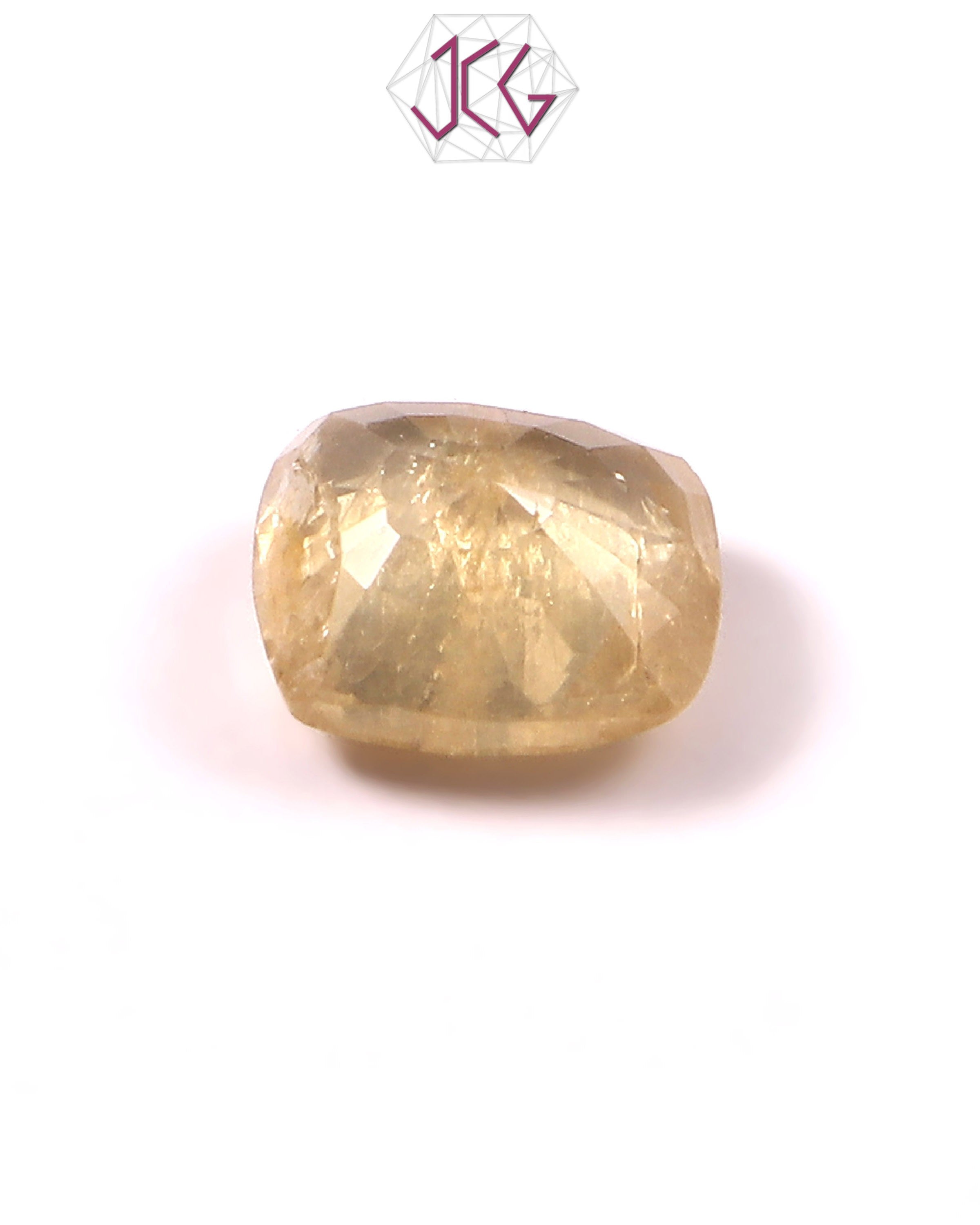 Natural Sri Lanka Yellow Sapphire (Pukhraj) Stone 6.20 Carat / 6.88 Ratti (With Certificate)