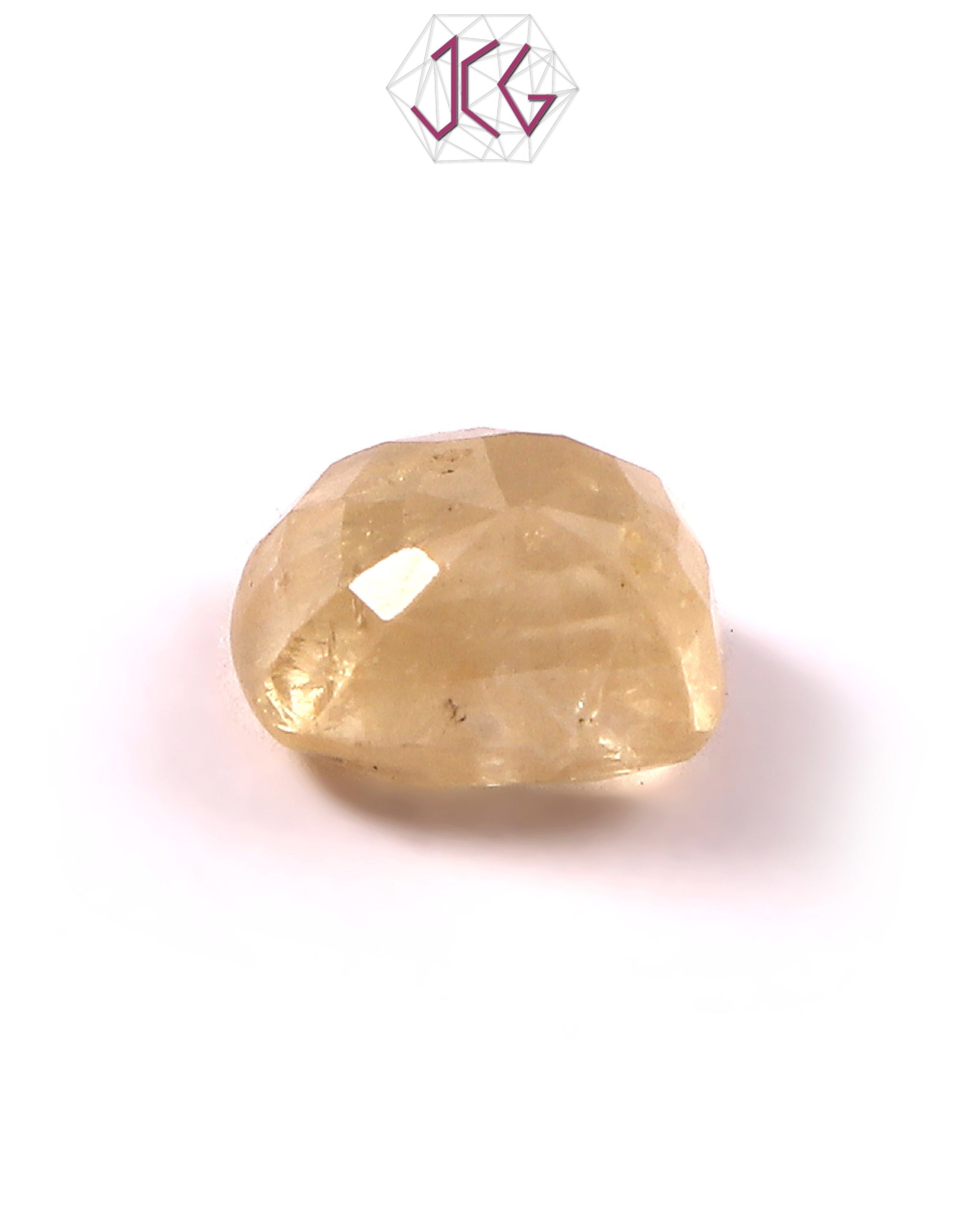 Natural Sri Lanka Yellow Sapphire (Pukhraj) Stone 5.20 Carat / 5.77 Ratti (With Certificate)