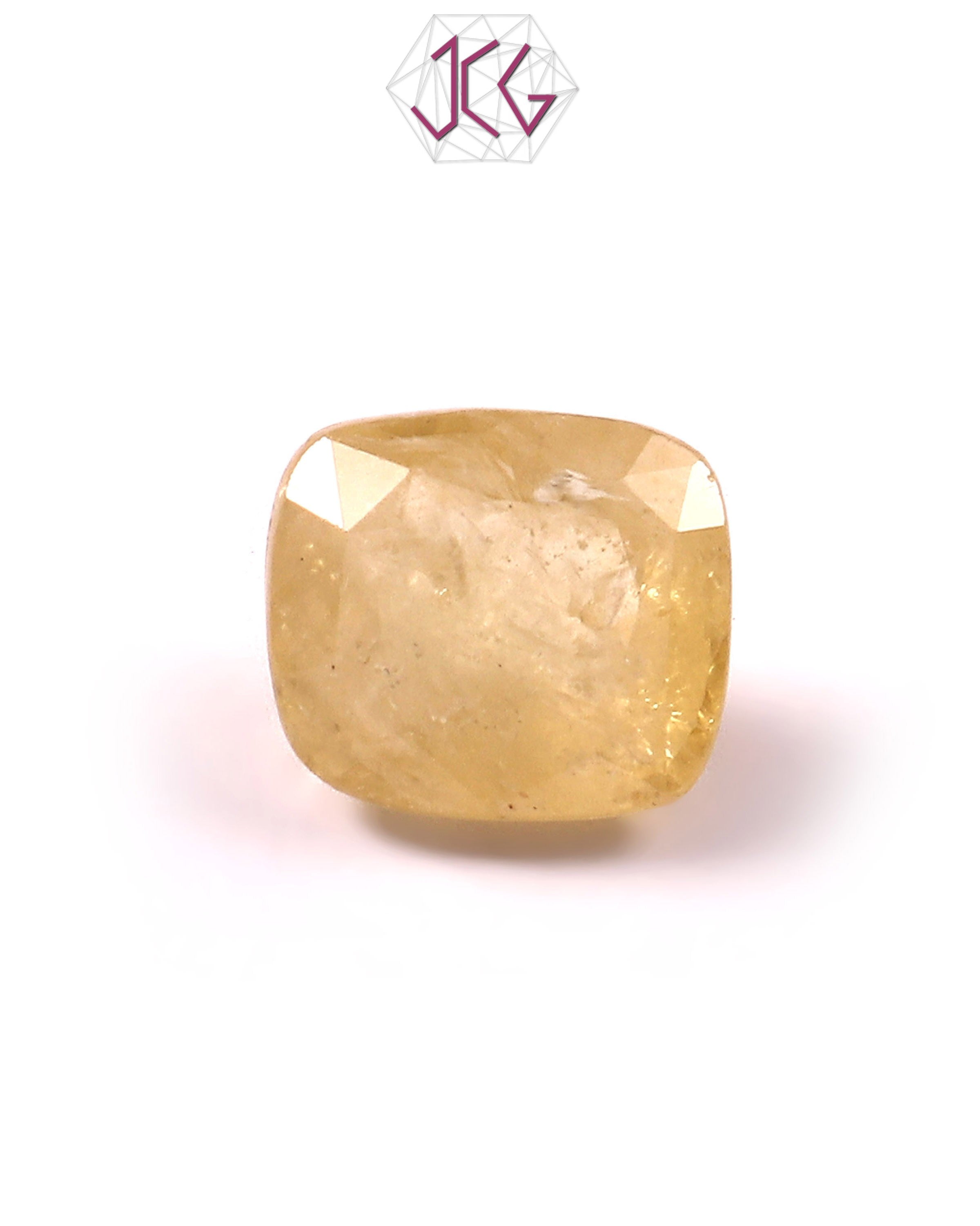 Natural Sri Lanka Yellow Sapphire (Pukhraj) Stone 9.05 Carat / 10.00 Ratti (With Certificate)