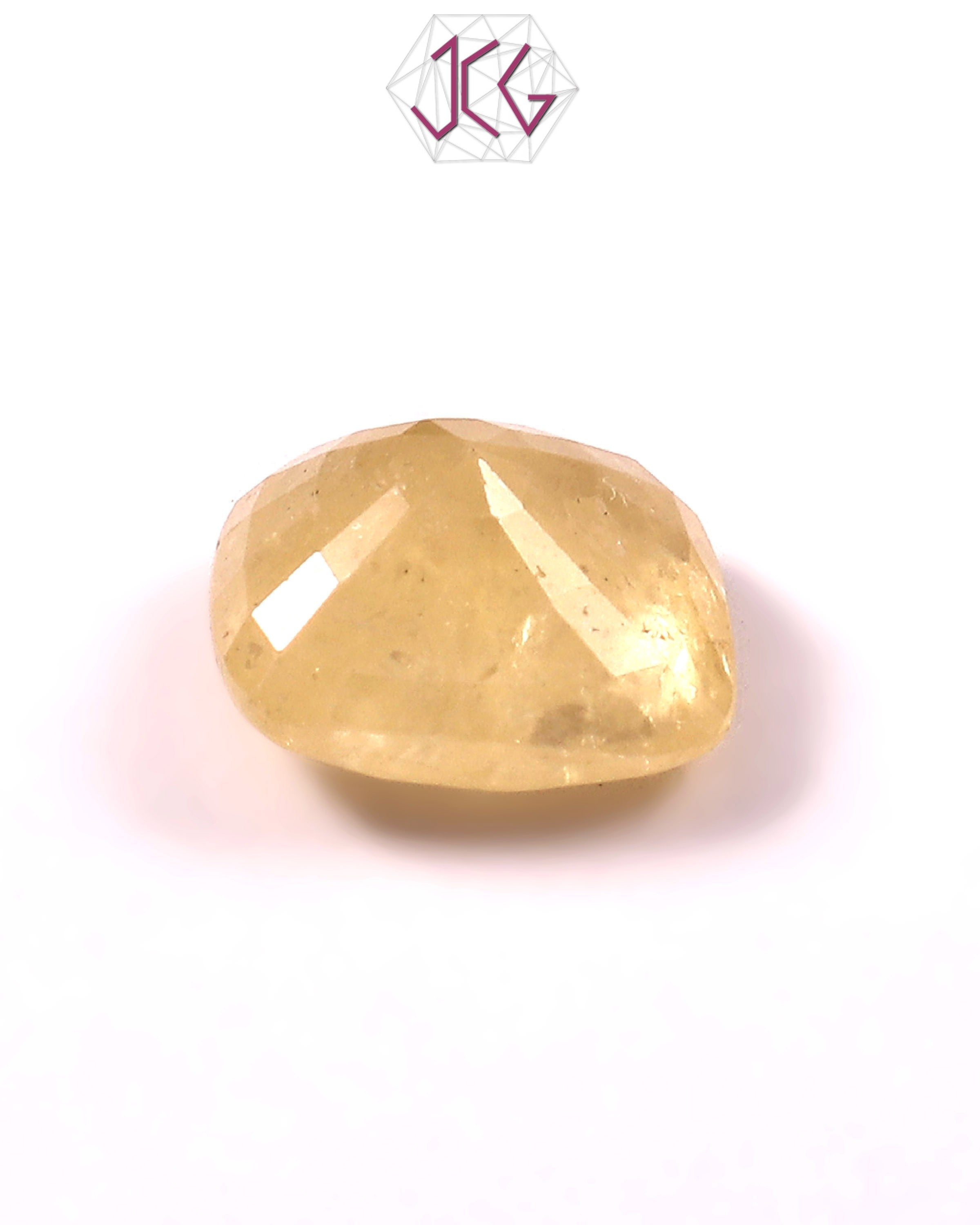 Natural Sri Lanka Yellow Sapphire (Pukhraj) Stone 9.05 Carat / 10.00 Ratti (With Certificate)