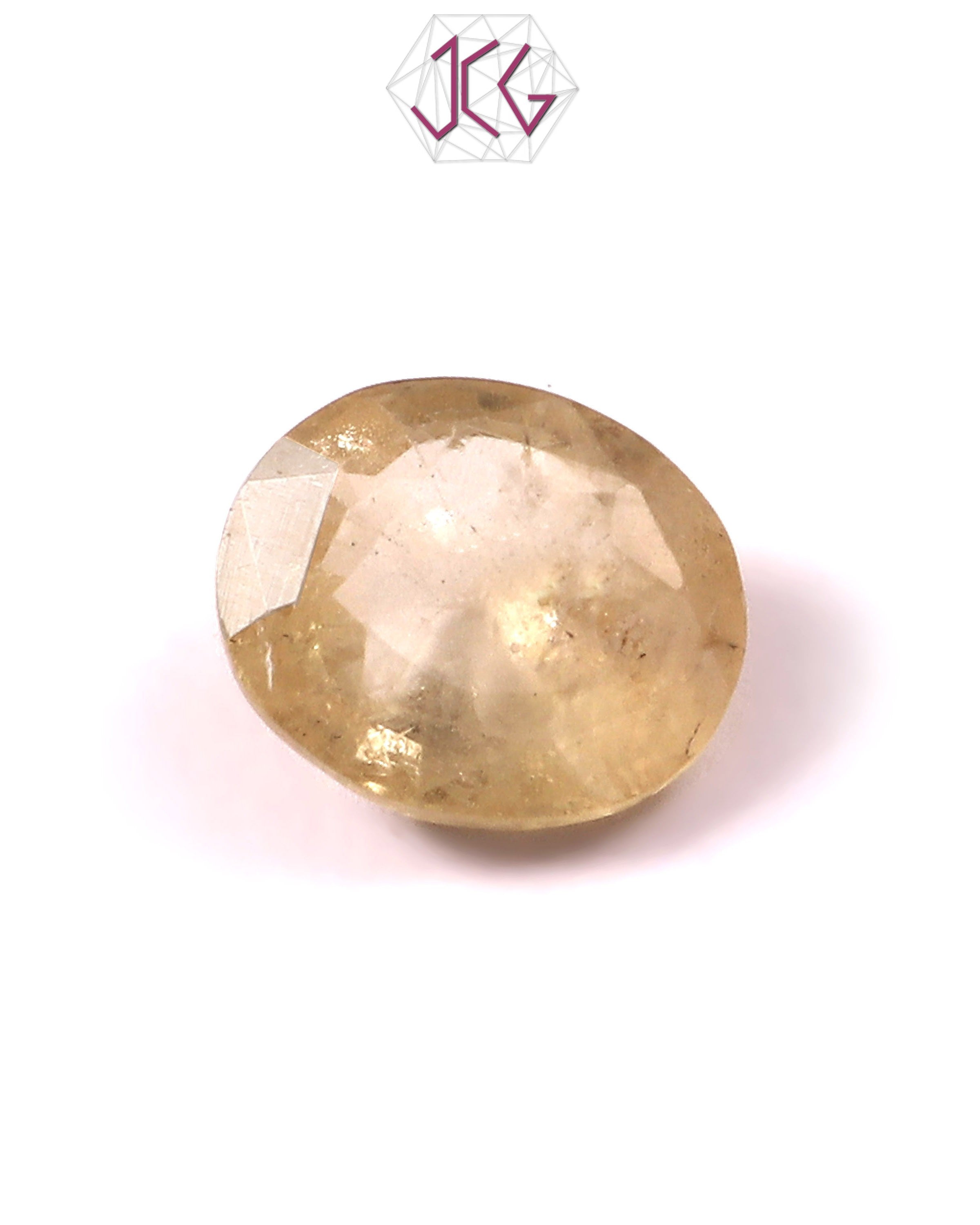Natural Sri Lanka Yellow Sapphire (Pukhraj) Stone 5.45 Carat / 6.10 Ratti (With Certificate)