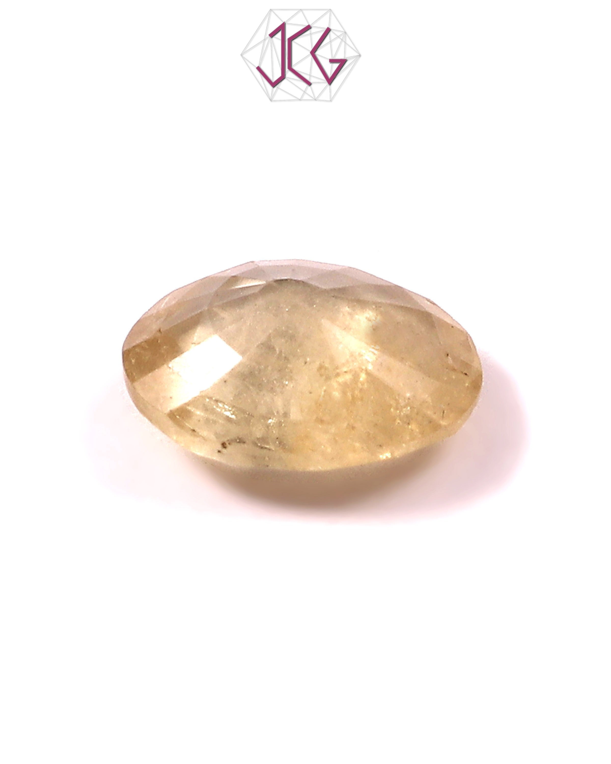 Natural Sri Lanka Yellow Sapphire (Pukhraj) Stone 5.45 Carat / 6.10 Ratti (With Certificate)