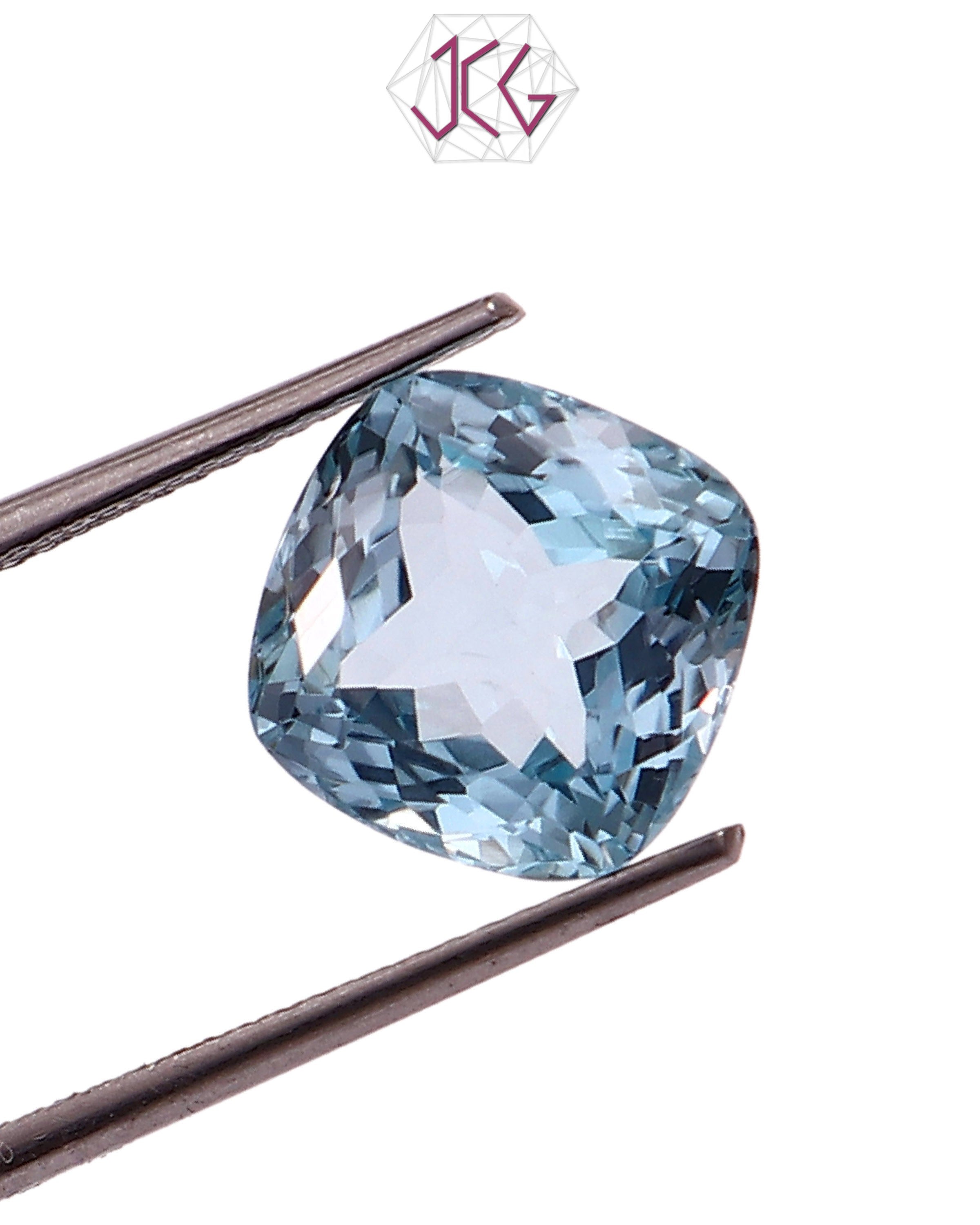 Natural Blue Topaz Stone 6.40 Carat (With Certificate)