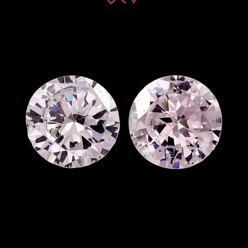 American Diamond (Jarkan) Stone (With Certificate) (Set of 2)