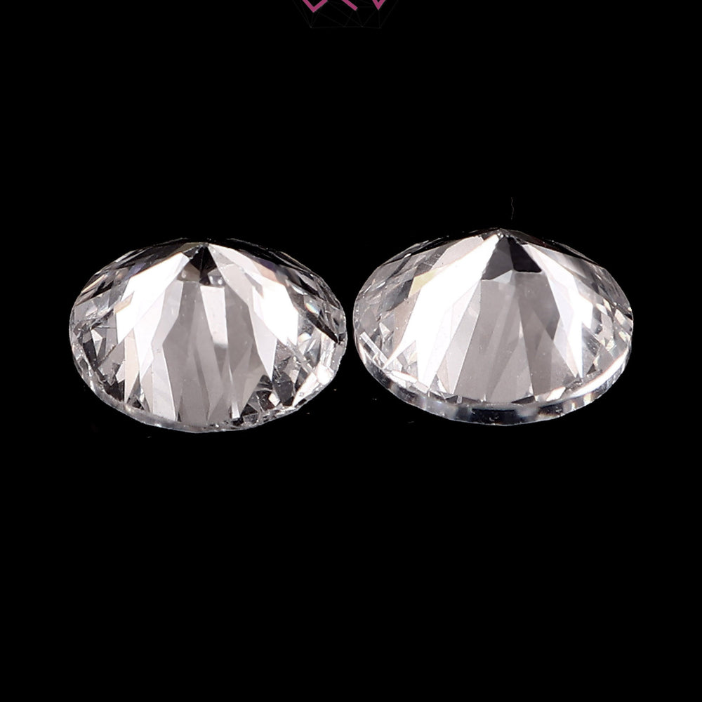 American Diamond (Jarkan) Stone (With Certificate) (Set of 2)