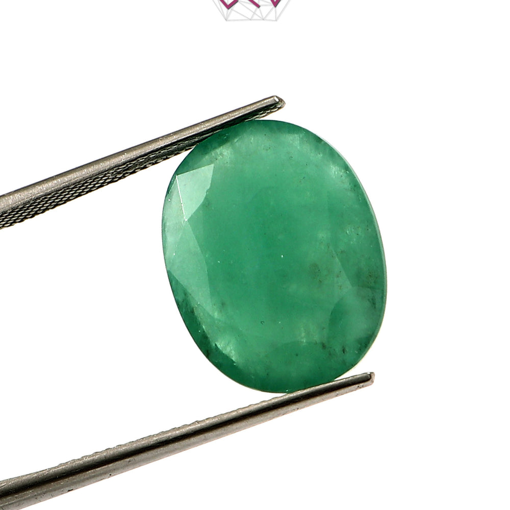 Natural Emerald (Panna) Stone 11.15 Carat / 12.37 Ratti (With Certificate)