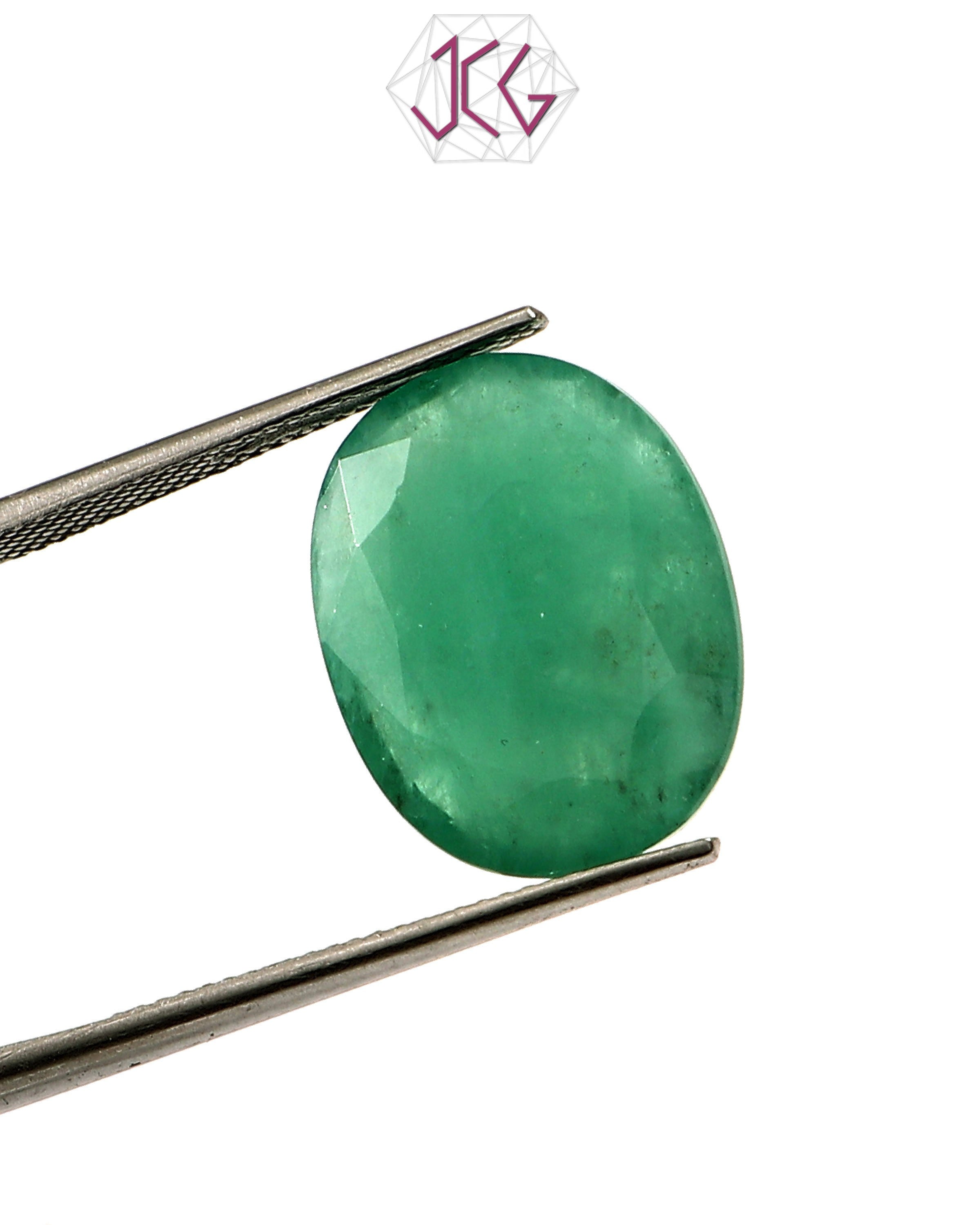 Natural Emerald (Panna) Stone 11.15 Carat / 12.37 Ratti (With Certificate)
