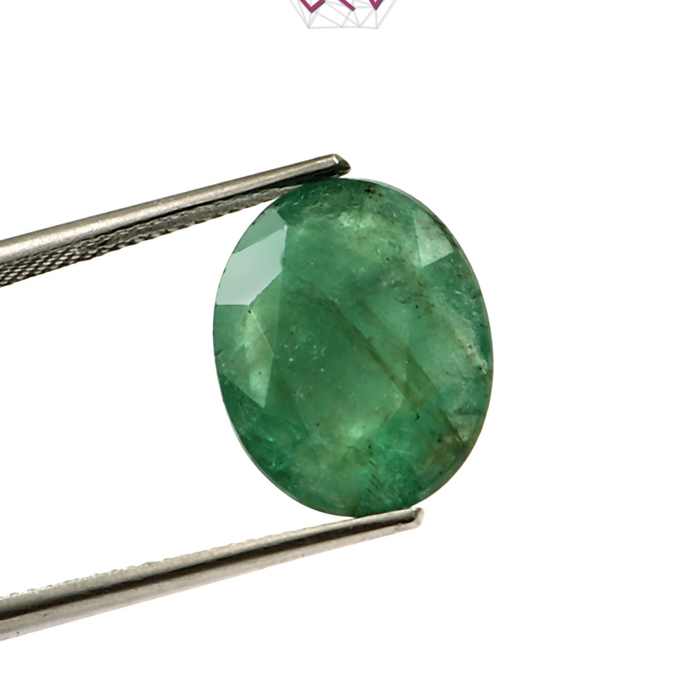 Natural Emerald (Panna) Stone 6.40 Carat / 7.10 Ratti (With Certificate)
