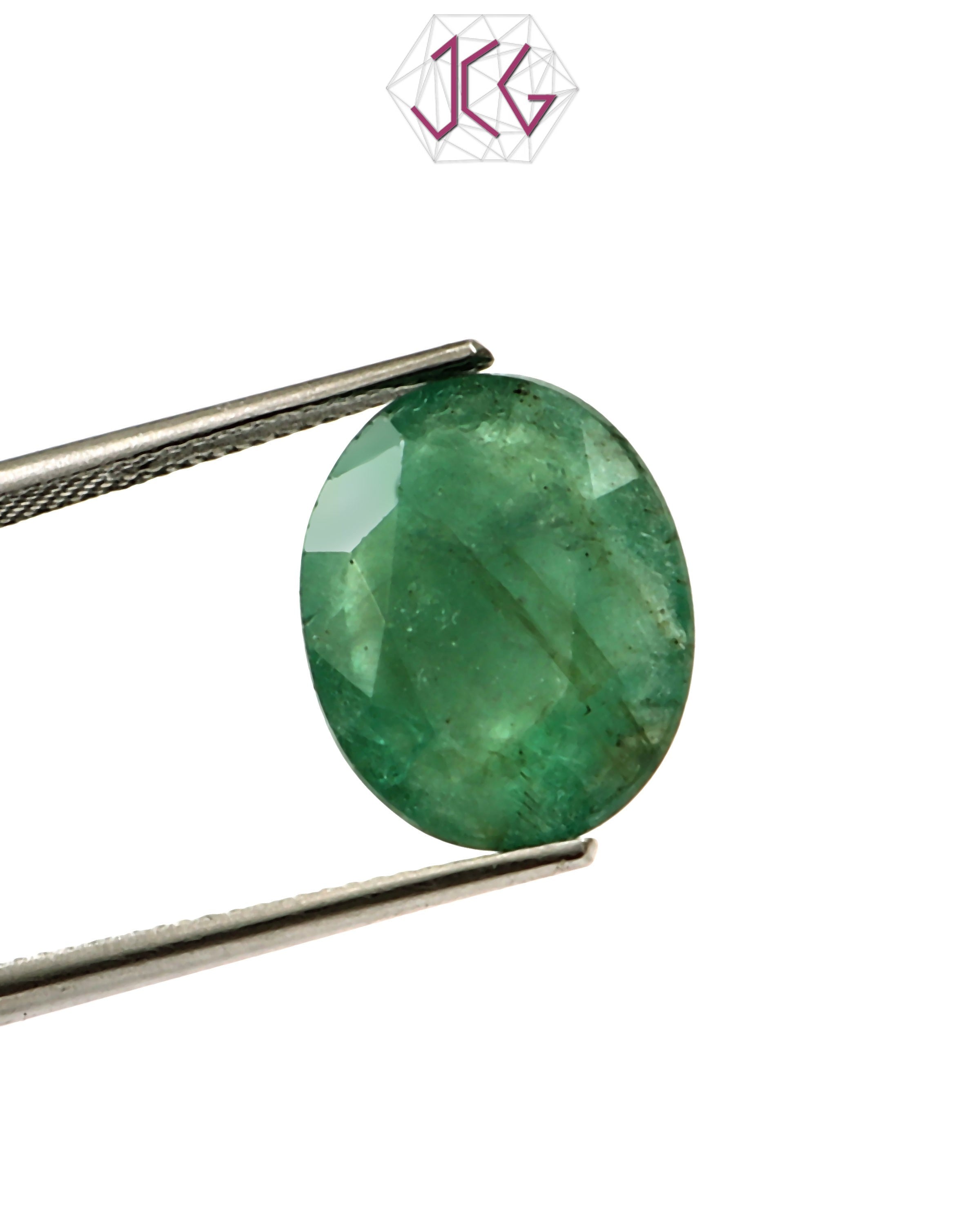 Natural Emerald (Panna) Stone 6.40 Carat / 7.10 Ratti (With Certificate)