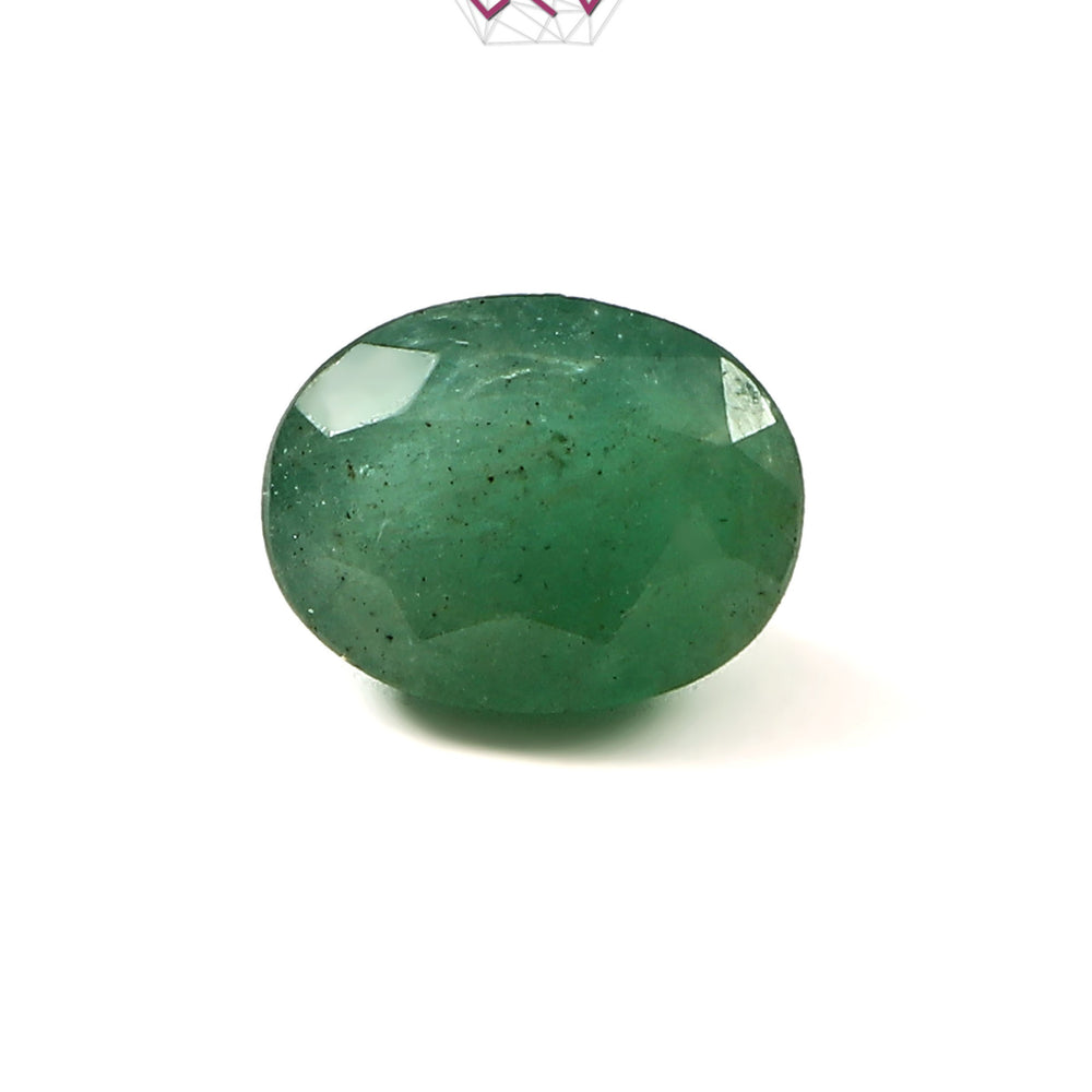Natural Emerald (Panna) Stone 5.75 Carat / 6.38 Ratti (With Certificate)