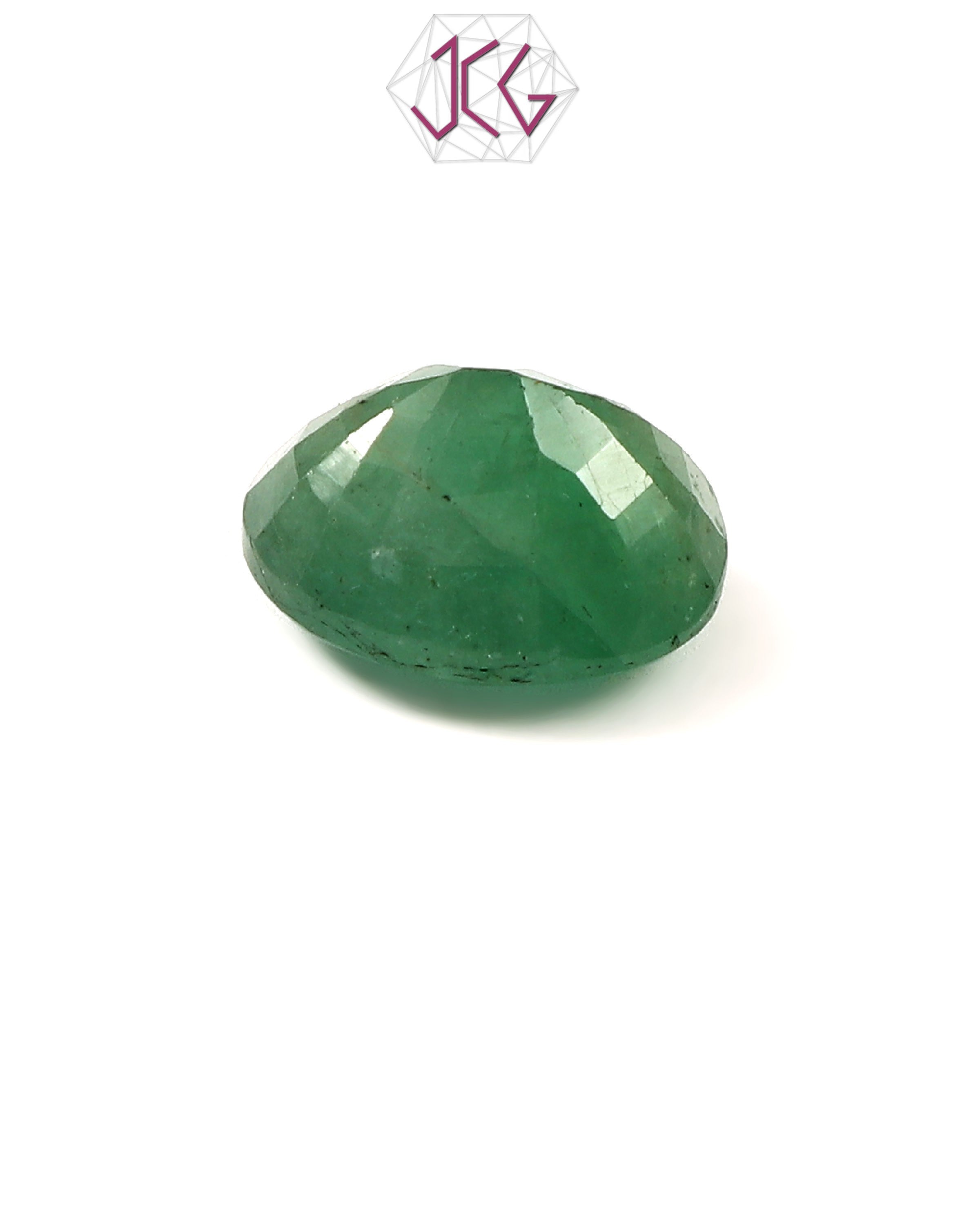 Natural Emerald (Panna) Stone 5.75 Carat / 6.38 Ratti (With Certificate)