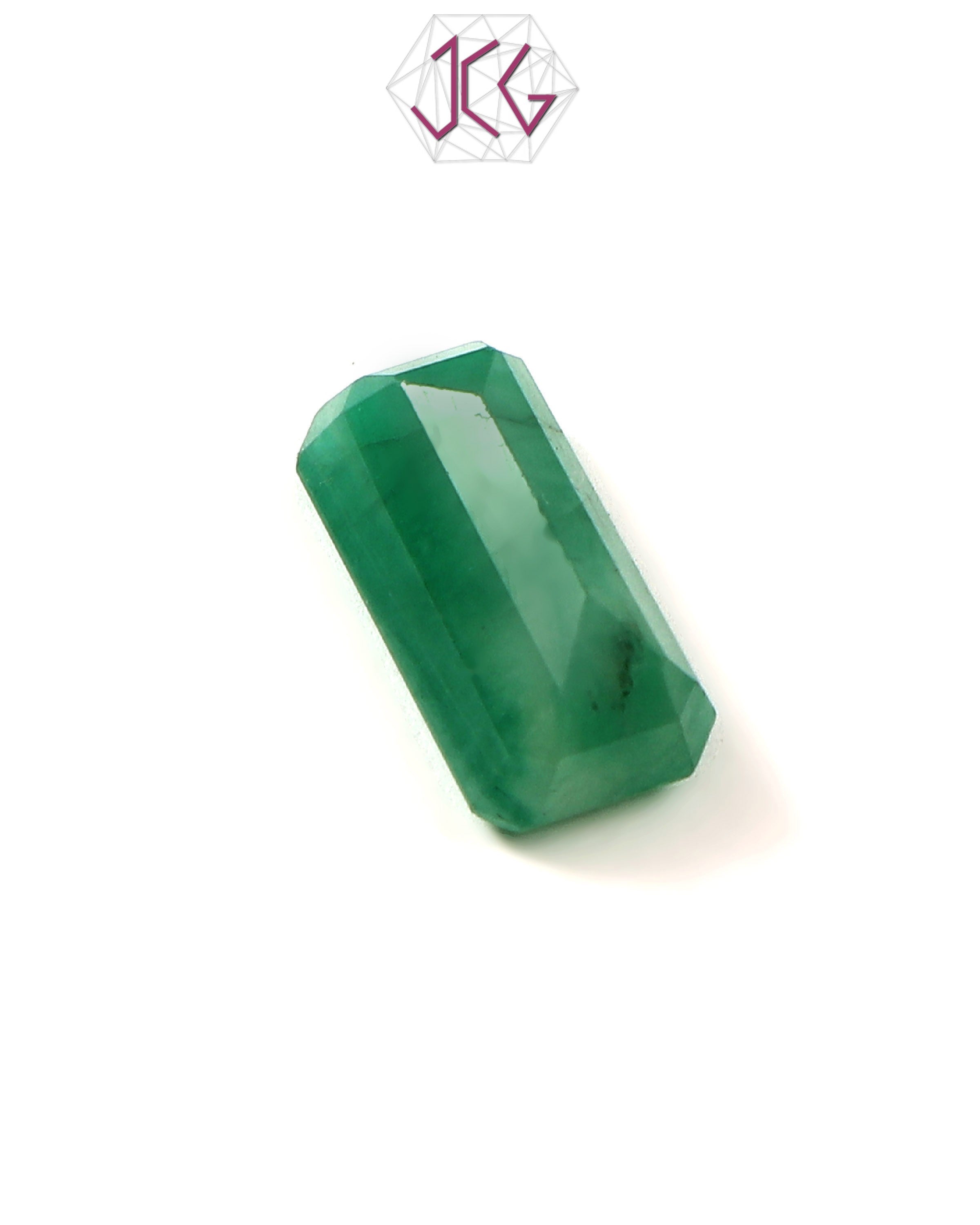 Natural Emerald (Panna) Stone 7.00 Carat / 7.60 Ratti (With Certificate)