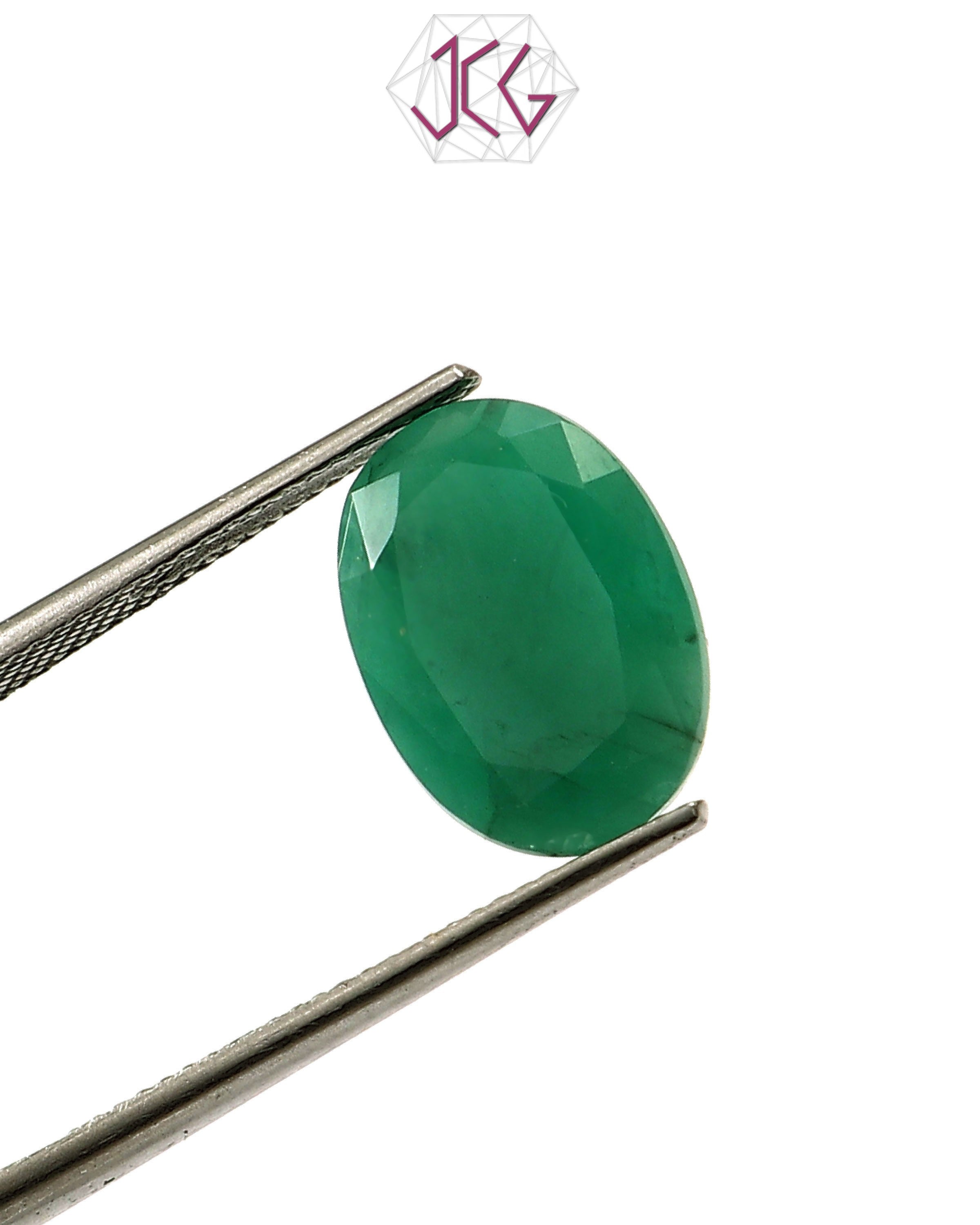 Natural Emerald (Panna) Stone 6.20 Carat / 6.95 Ratti (With Certificate)