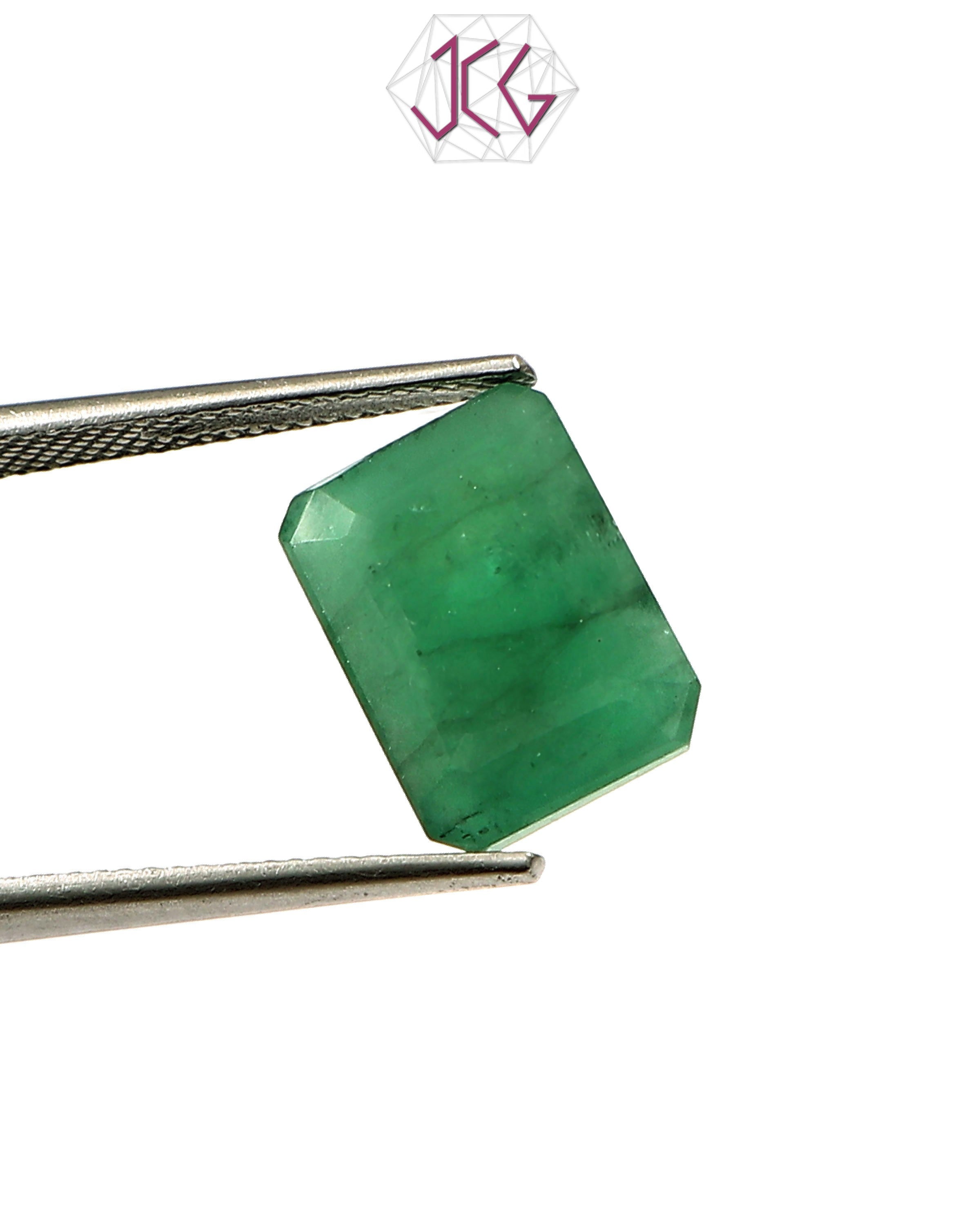 Natural Emerald (Panna) Stone 5.85 Carat / 6.49 Ratti (With Certificate)