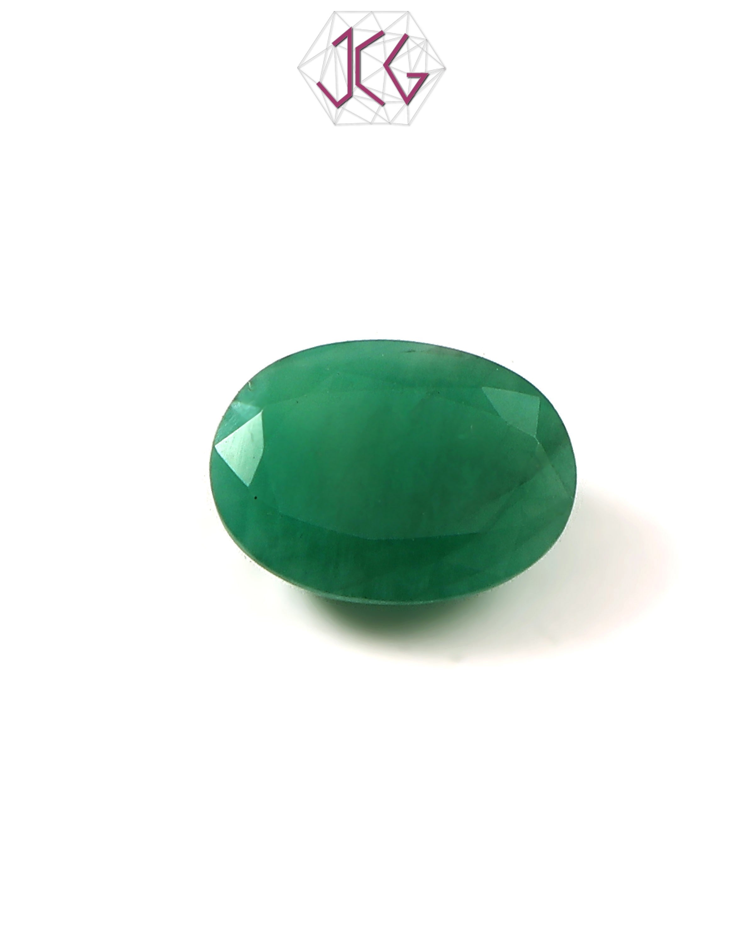 Natural Emerald (Panna) Stone 7.10 Carat / 7.81 Ratti (With Certificate)