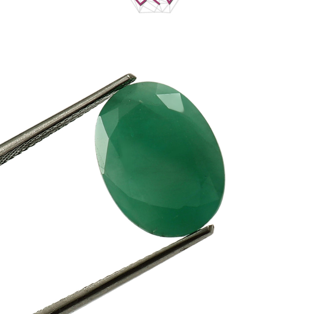 Natural Emerald (Panna) Stone 7.10 Carat / 7.81 Ratti (With Certificate)