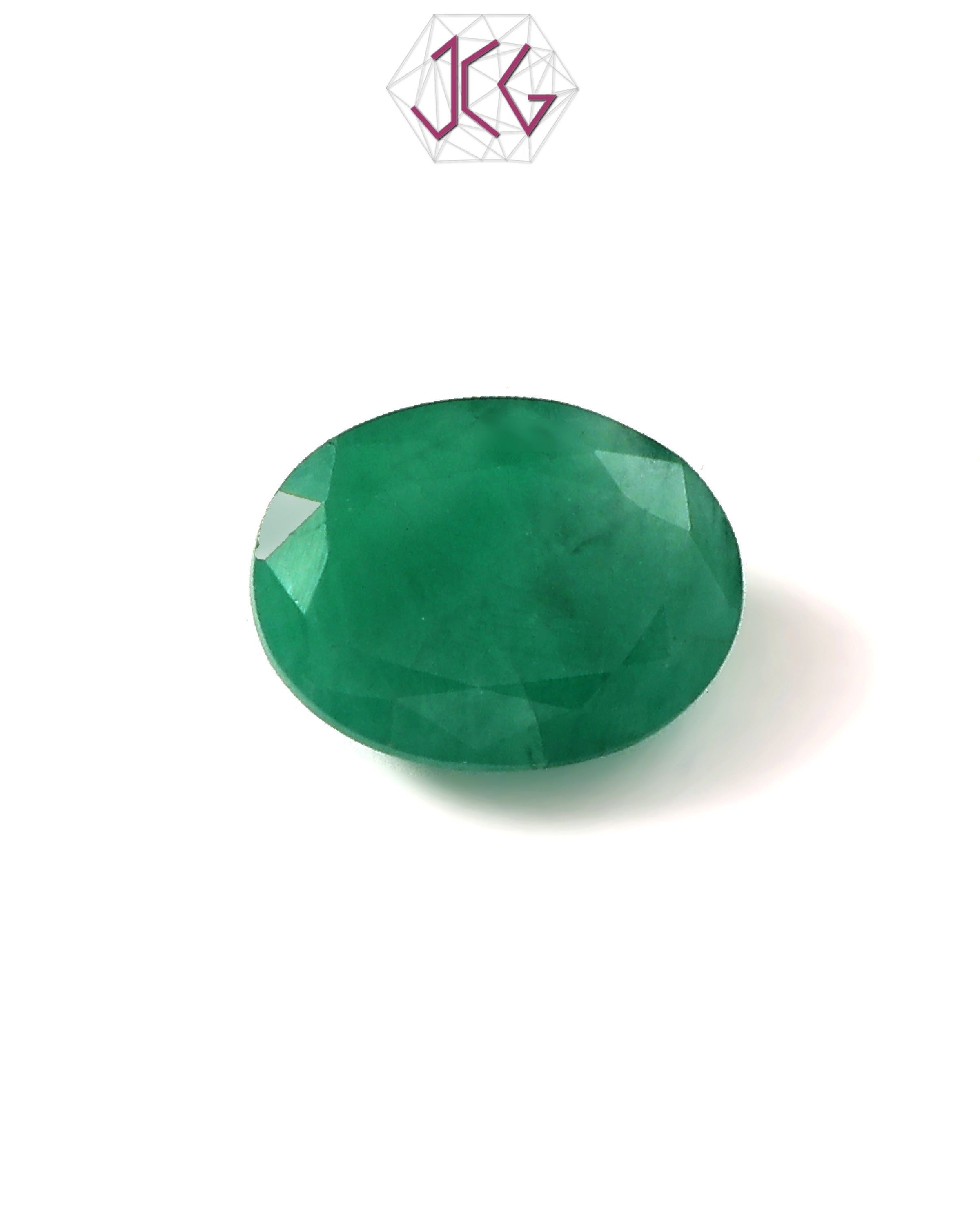 Natural Emerald (Panna) Stone 5.60 Carat / 6.15 Ratti (With Certificate)