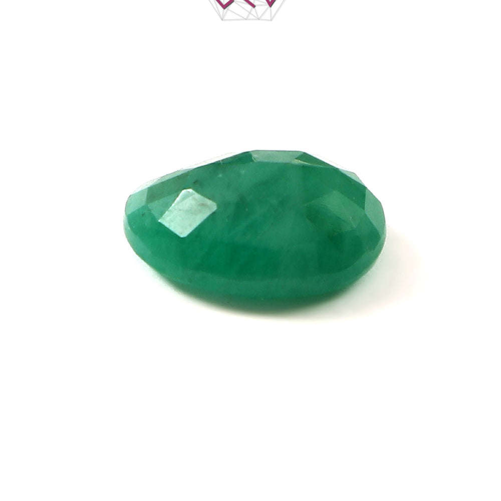 Natural Emerald (Panna) Stone 5.60 Carat / 6.15 Ratti (With Certificate)