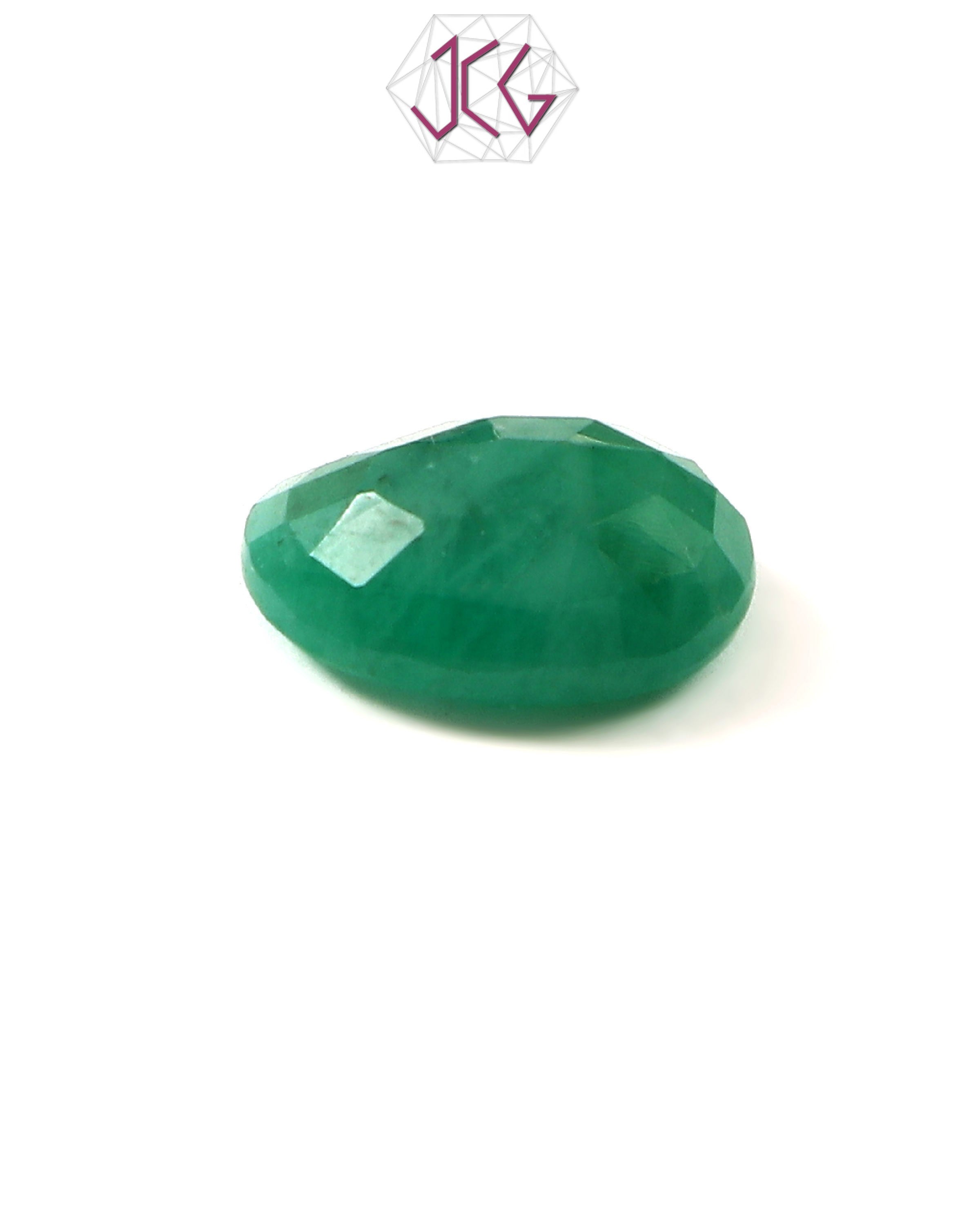 Natural Emerald (Panna) Stone 5.60 Carat / 6.15 Ratti (With Certificate)