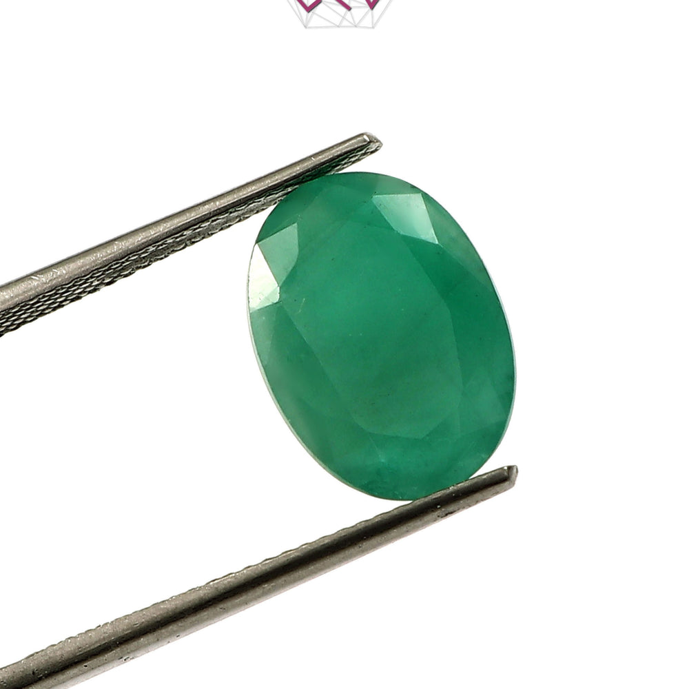 Natural Emerald (Panna) Stone 5.10 Carat / 5.60 Ratti (With Certificate)