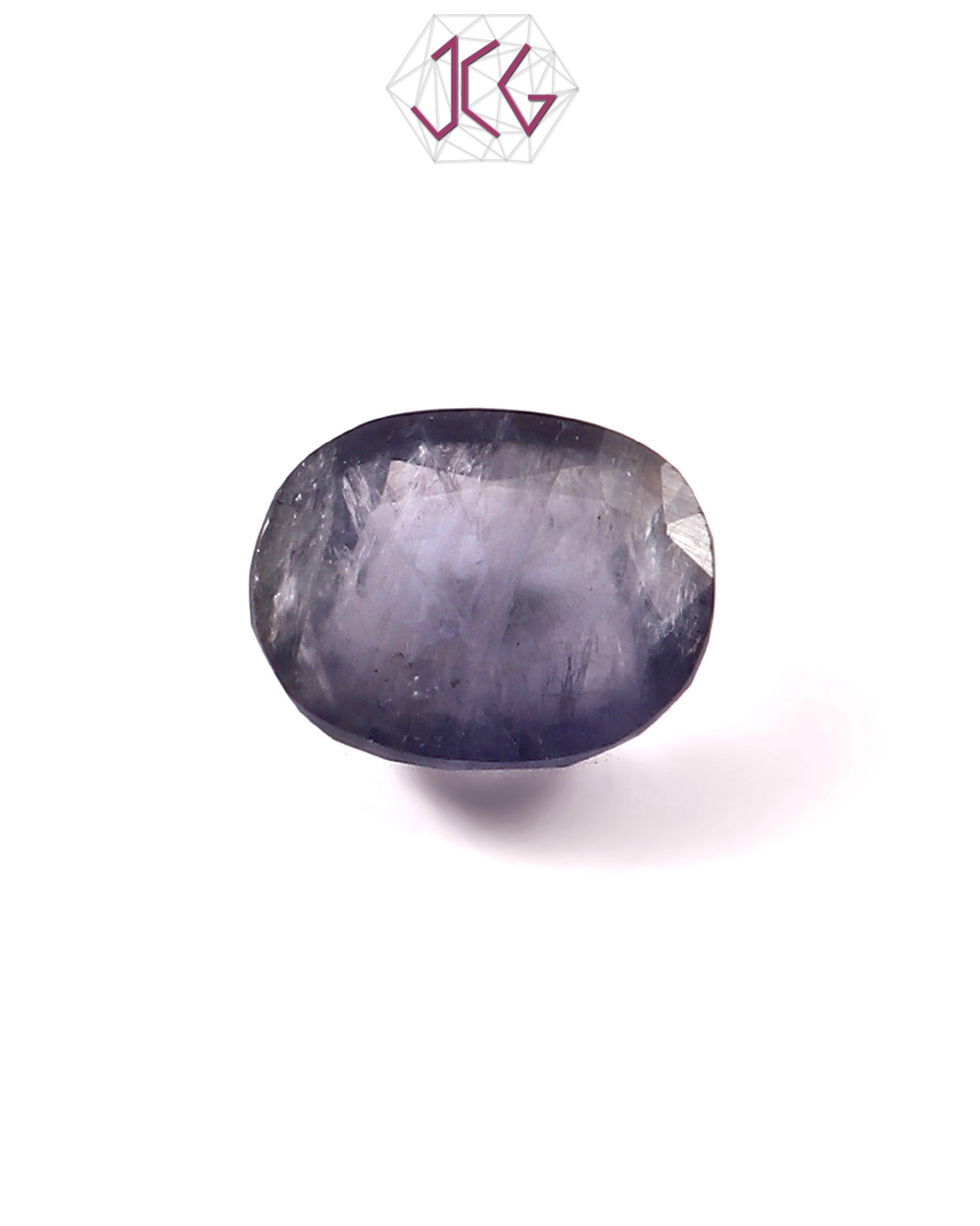 Natural Iolite (Substitute of Neelam) Stone 6.70 Carat / 7.35 Ratti (With Certificate)