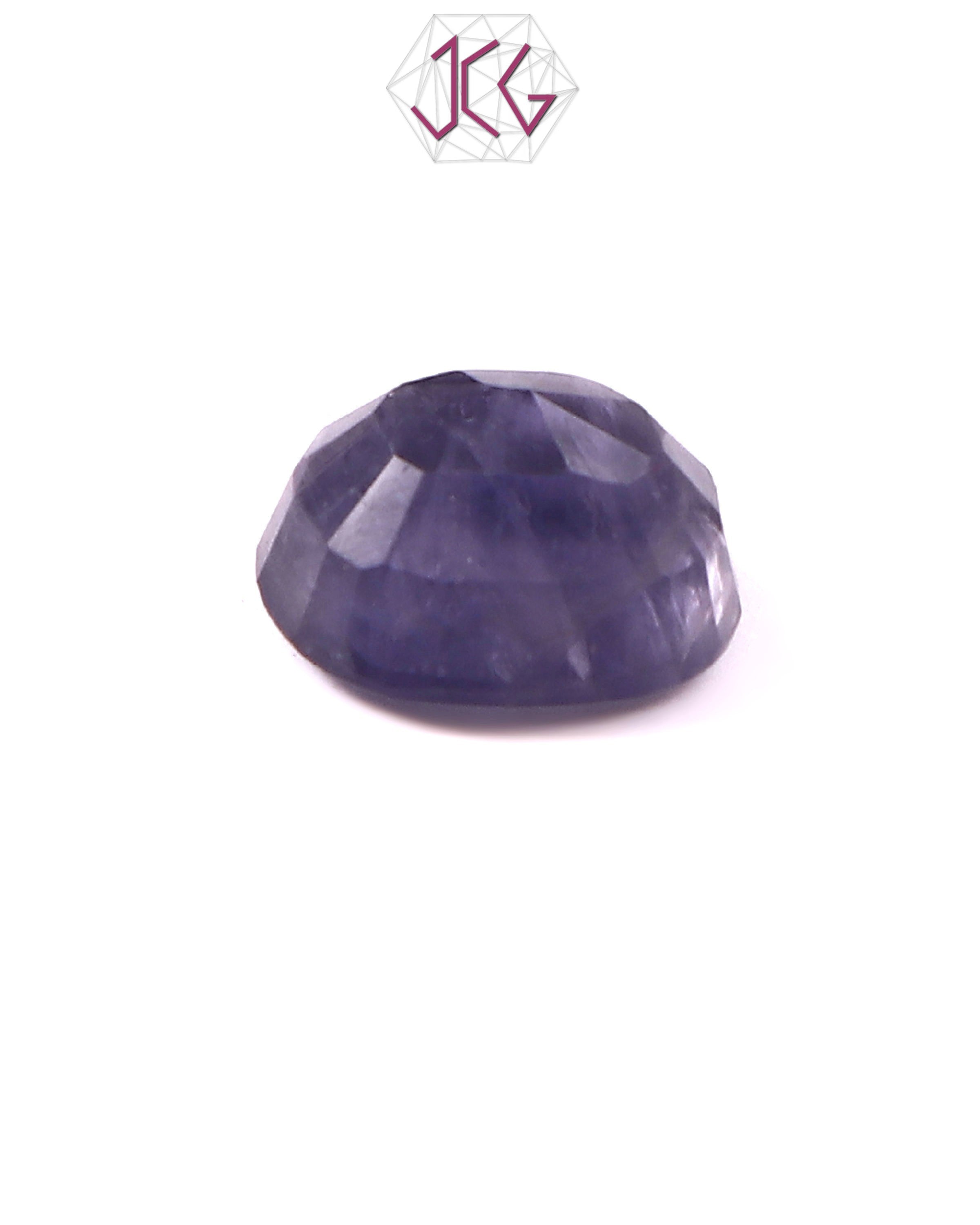Natural Iolite (Substitute of Neelam) Stone 6.70 Carat / 7.35 Ratti (With Certificate)