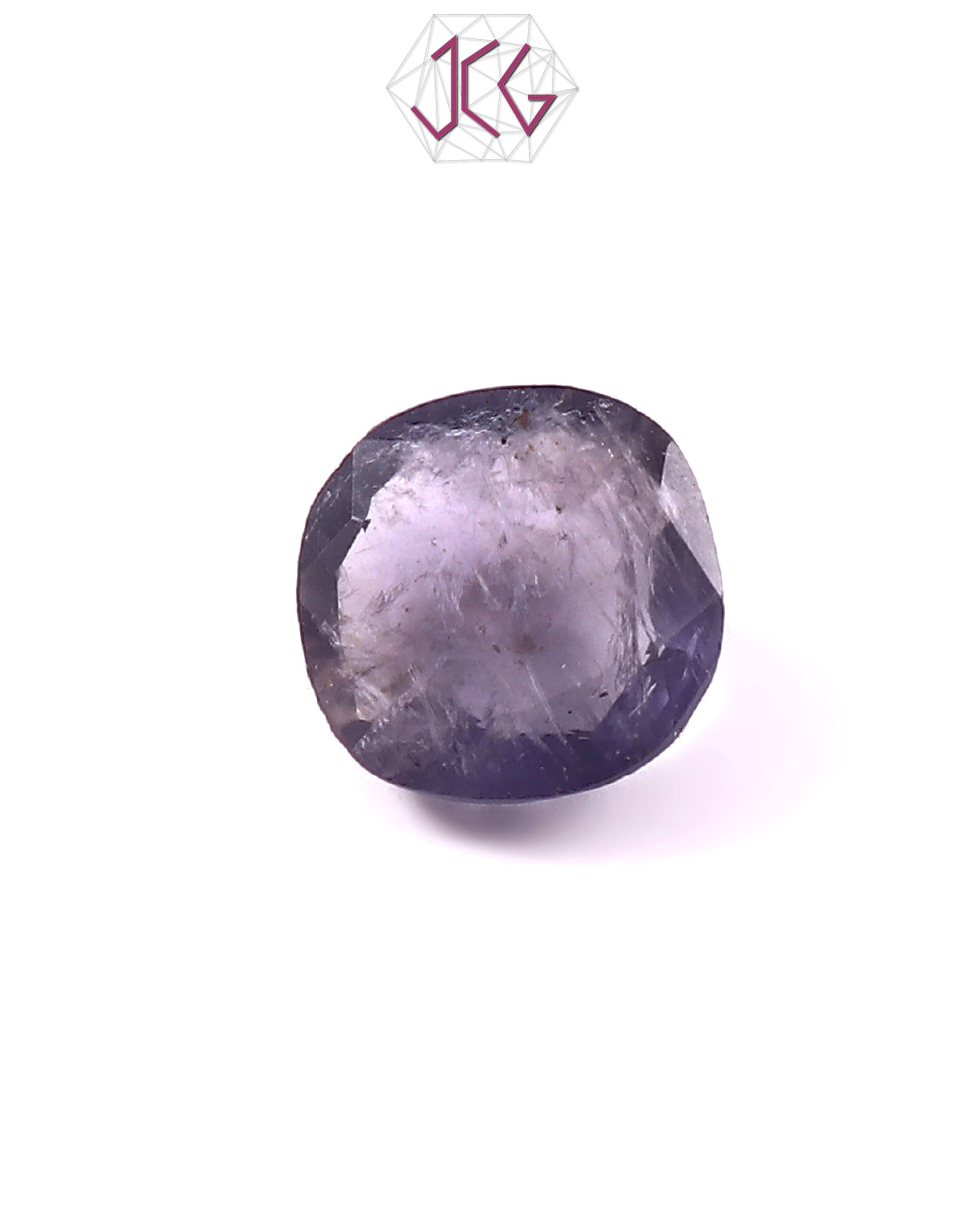 Natural Iolite (Substitute of Neelam) Stone 4.25 Carat / 4.65 Ratti (With Certificate)