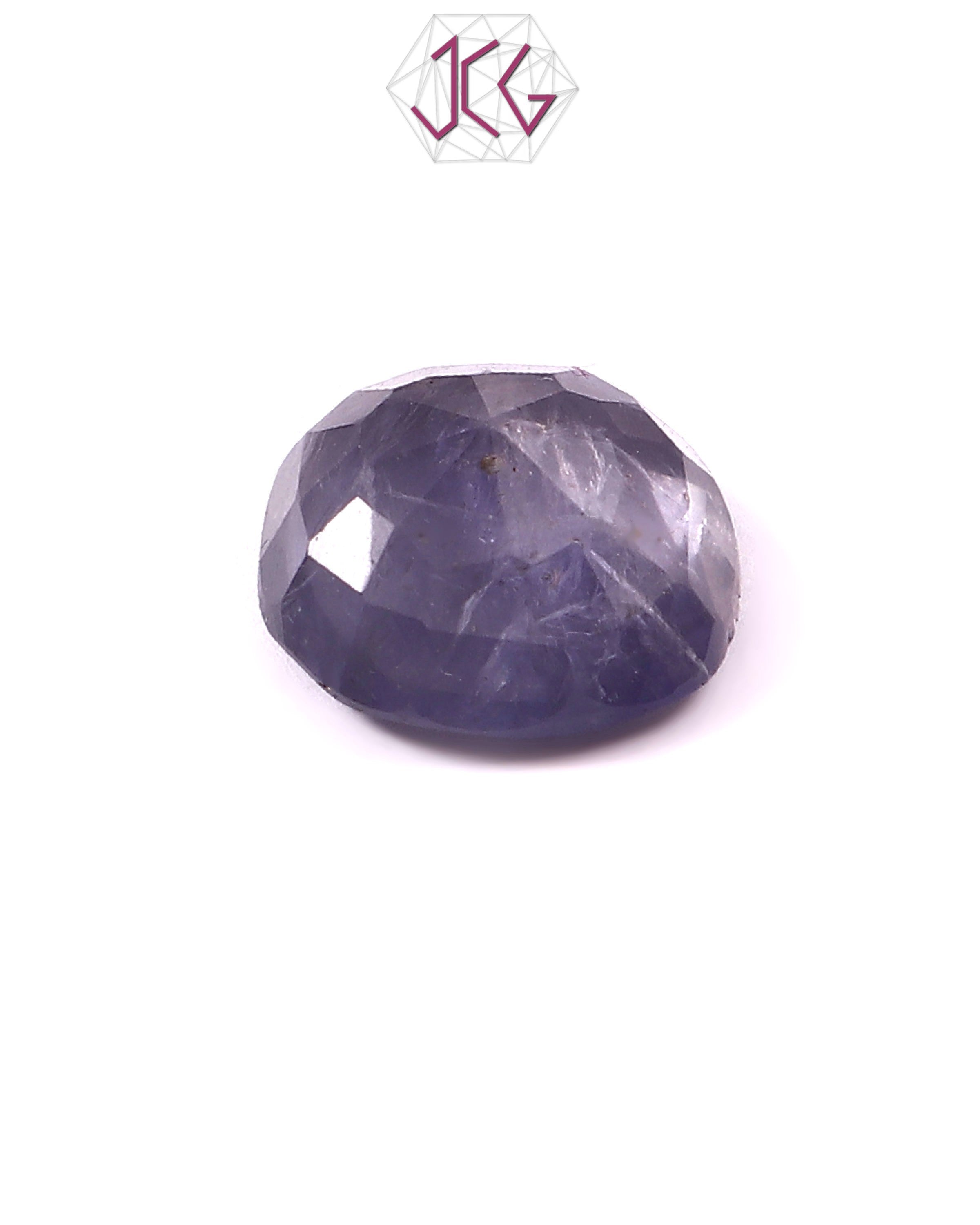 Natural Iolite (Substitute of Neelam) Stone 4.25 Carat / 4.65 Ratti (With Certificate)