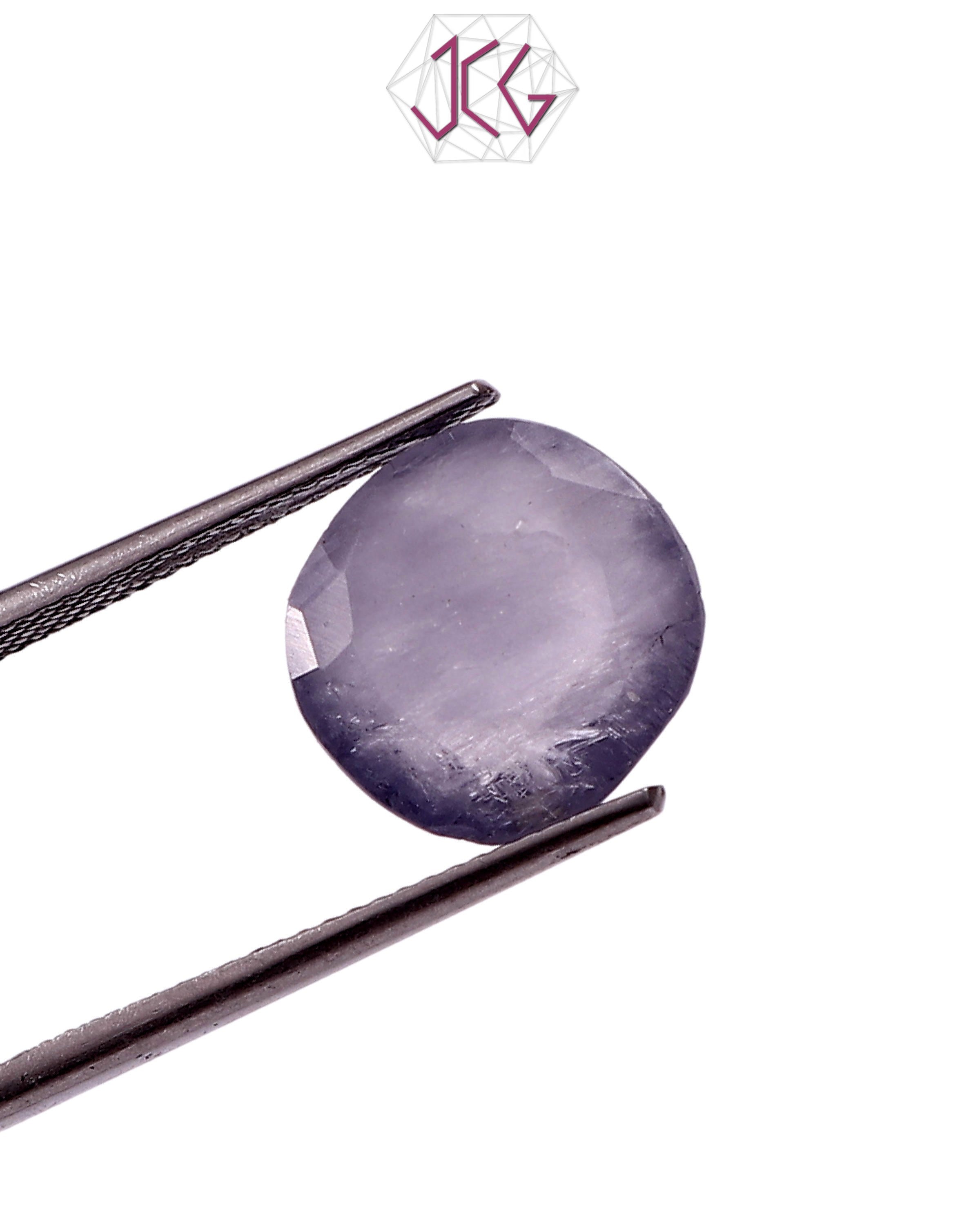 Natural Iolite (Substitute of Neelam) Stone 6.30 Carat / 7.00 Ratti (With Certificate)