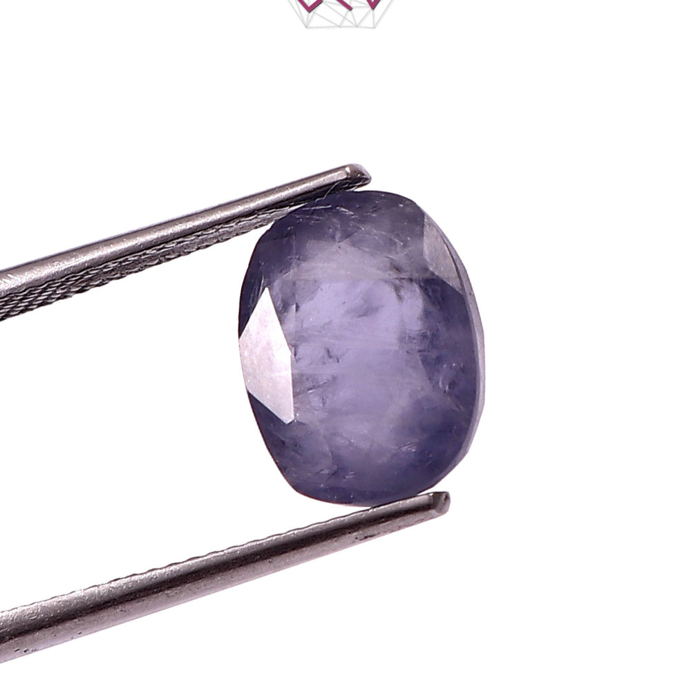 Natural Iolite (Substitute of Neelam) Stone 4.80 Carat / 5.25 Ratti (With Certificate)